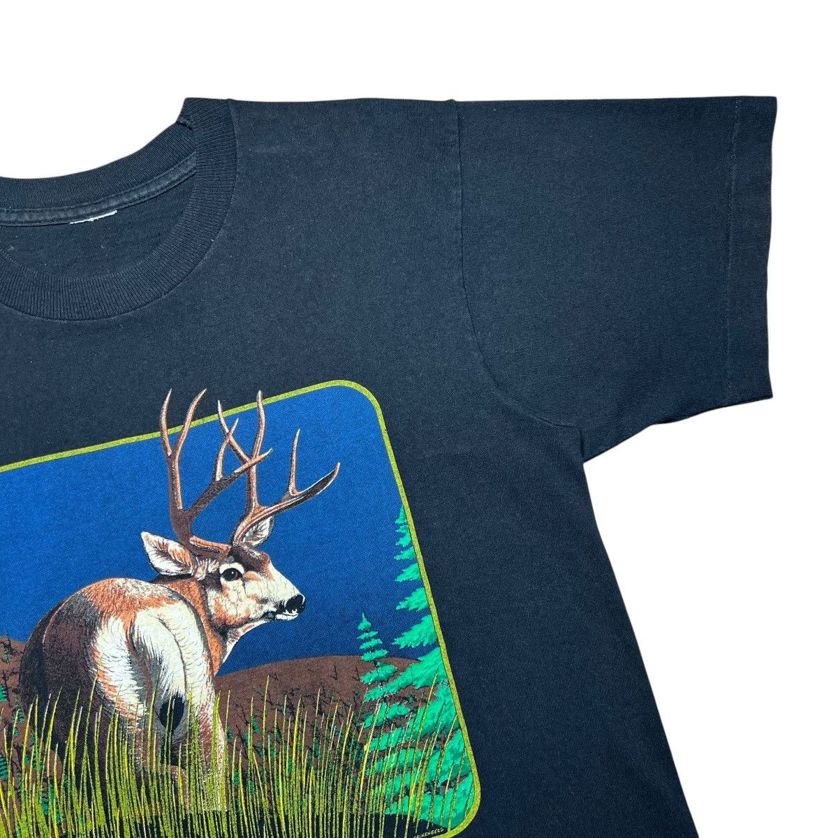 Other Vintage 1992 Buck Deer Back Trails Nature Graphic T-Shirt Size US M / EU 48-50 / 2 - 5 Thumbnail