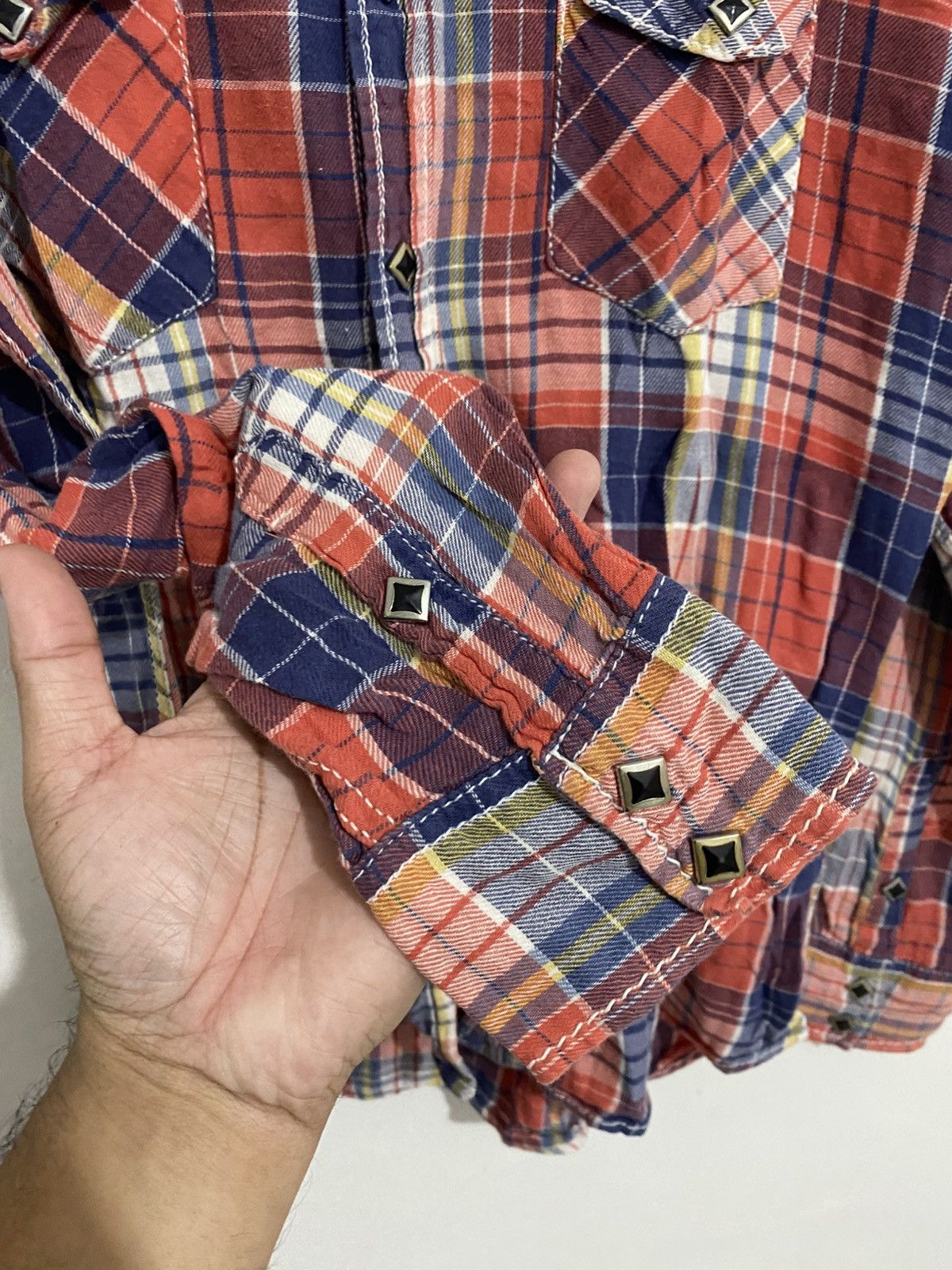 If Six Was Nine × Japanese Brand × Le Grande Bleu (L.G.B.) 💸BINDINGOFFER💸Luckystore flannel patch ifsixwasnine stylef Size US M / EU 48-50 / 2 - 6 Thumbnail