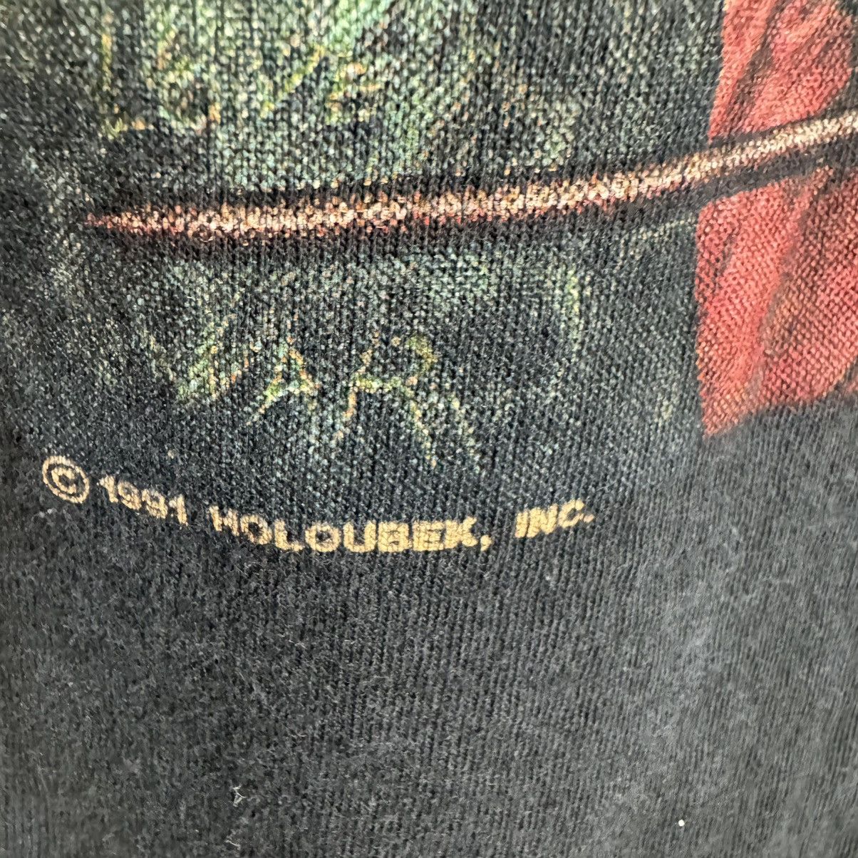 Vintage Vintage Faded Native American/Hawk/Sunset Shirt Size US XL / EU 56 / 4 - 4 Thumbnail