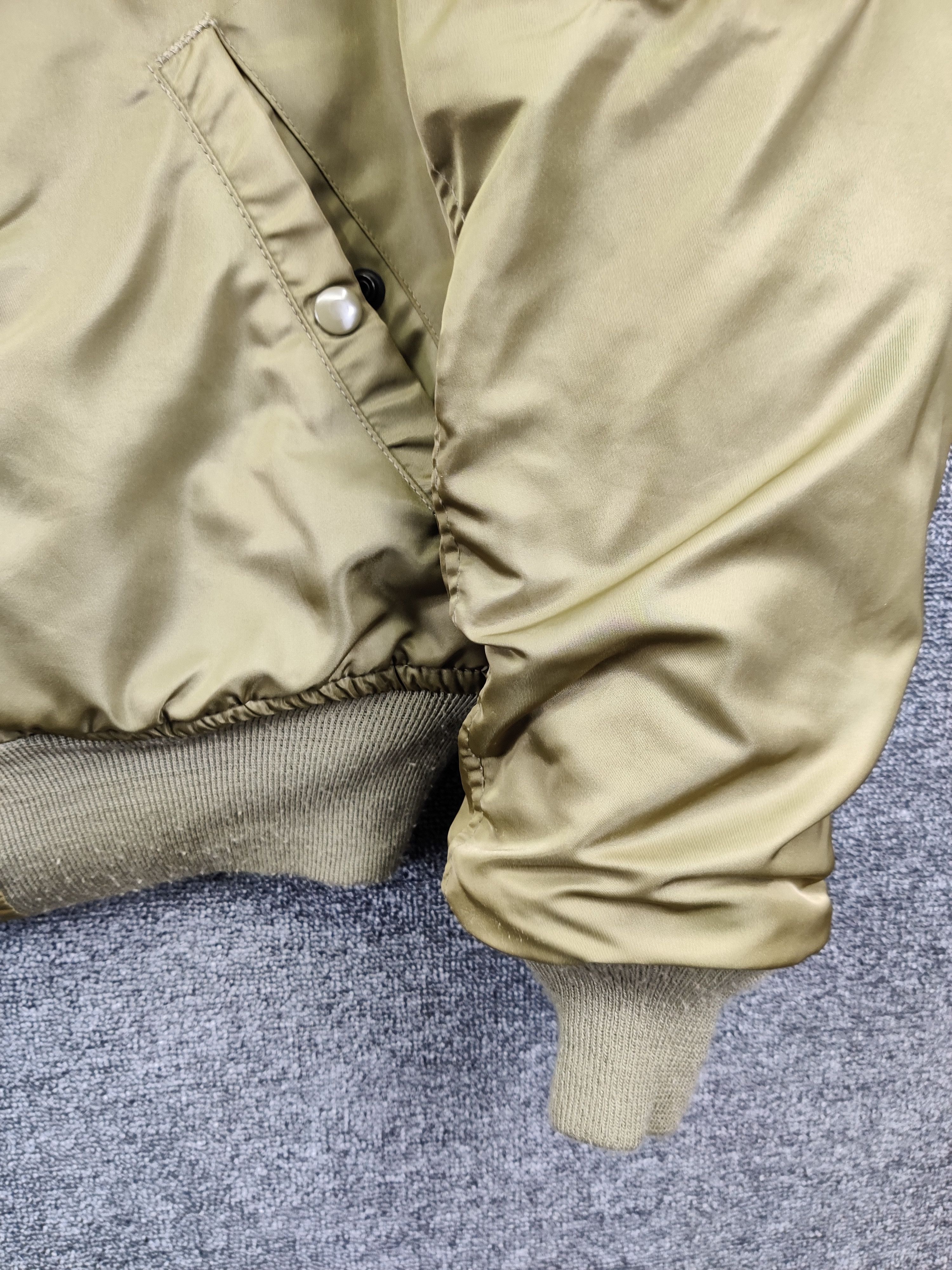 Hope Vintage 90s Hope MFG US Air Force Ma-1 Bomber Flight Jacket Size US L / EU 52-54 / 3 - 3 Thumbnail