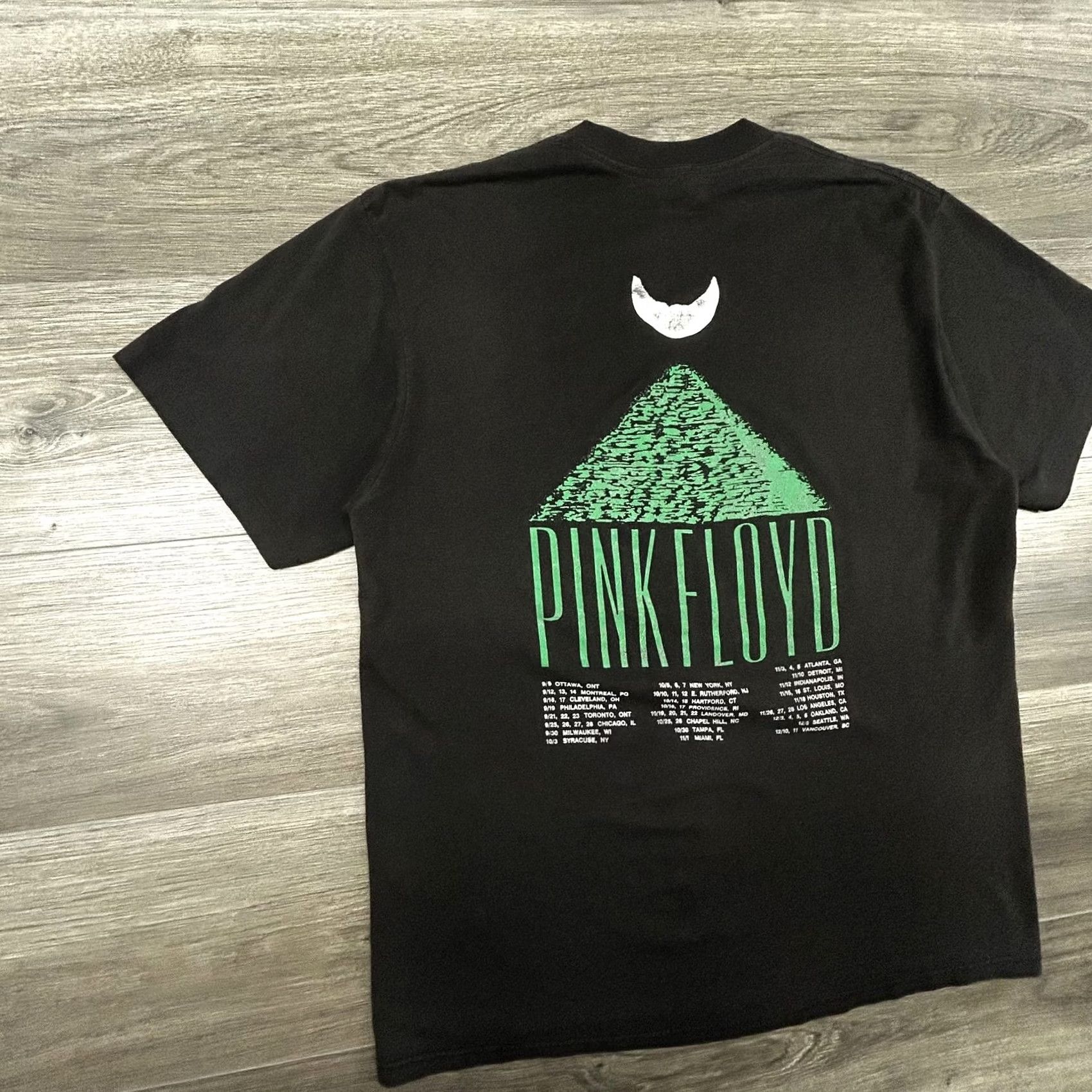 Vintage VINTAGE Pink Floyd Shirt Mens XL Black Momentary Lapse of Reason 1987 Made USA Size US XL / EU 56 / 4 - 5 Thumbnail