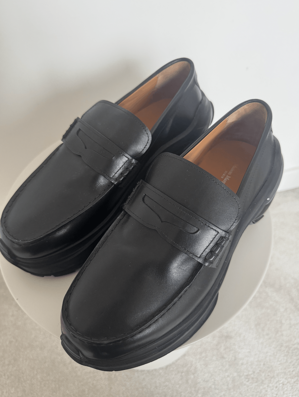 Maison Margiela Chunky Cross Loafers Size US 8 / EU 41 - 2 Thumbnail
