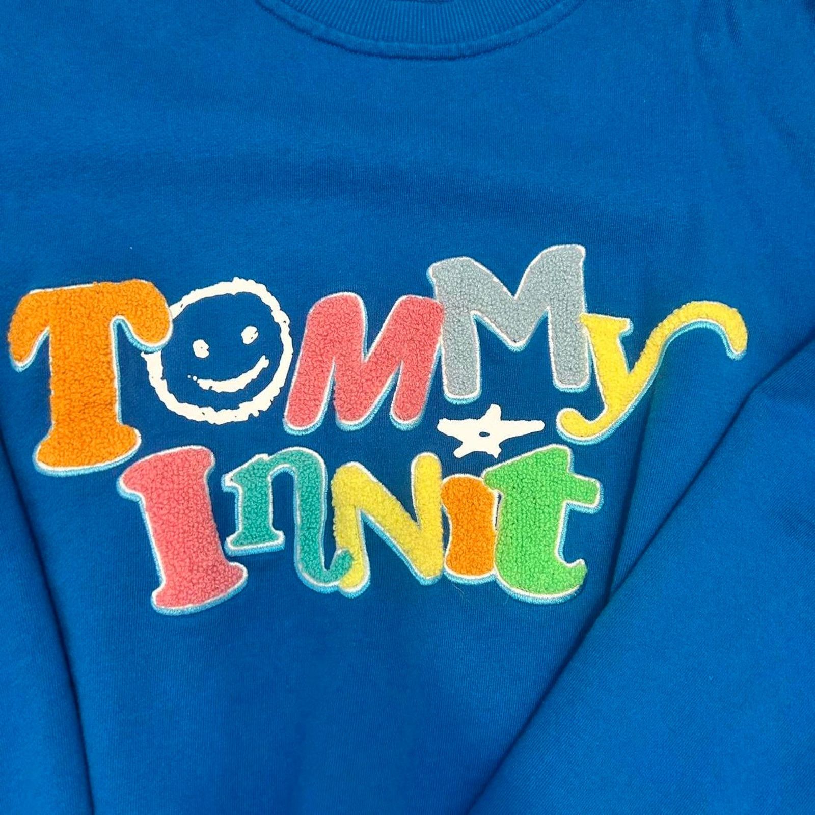 Other TommyInnit Official Crewneck Sweatshirt Blue Multicolor XL Size US XL / EU 56 / 4 - 2 Thumbnail
