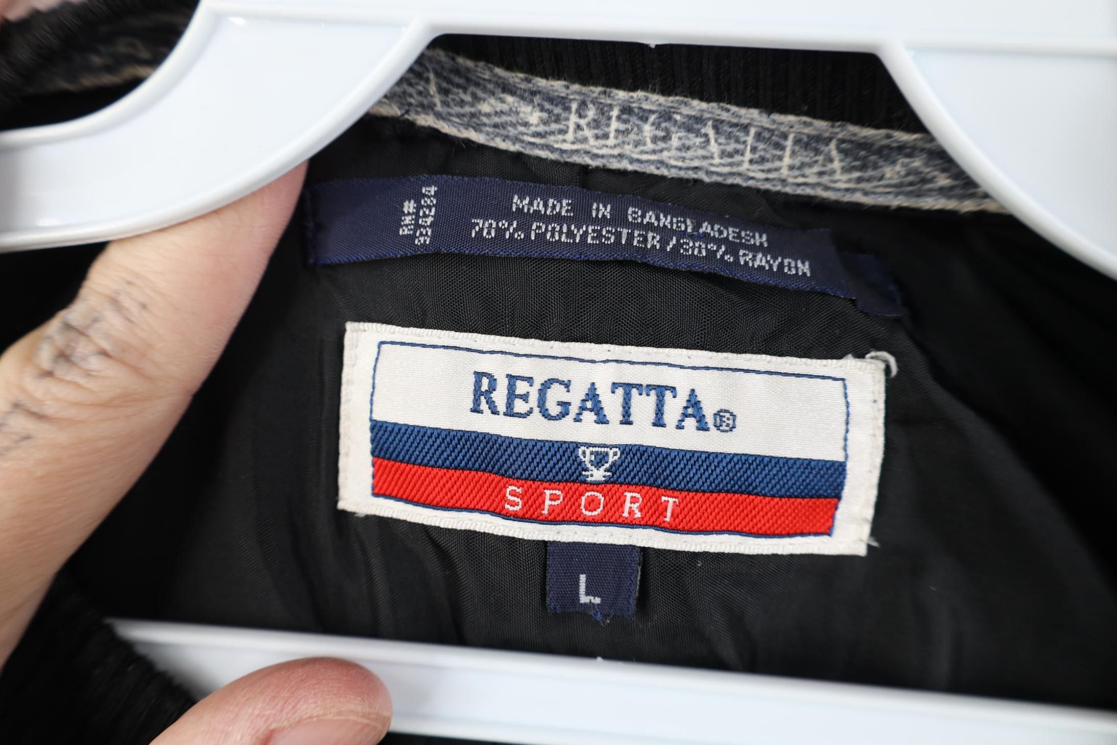 Vintage Vintage 90s Streetwear Regatta Skiing Sweatshirt Jacket Size US L / EU 52-54 / 3 - 6 Thumbnail