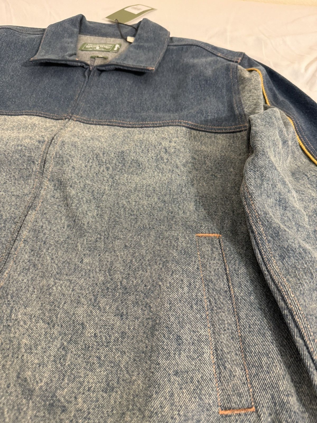 DENIM TEARS × Levi's Denim Tears x Levi's Fleur De-Lis Denim Track Jacket L Size US L / EU 52-54 / 3 - 3 Thumbnail
