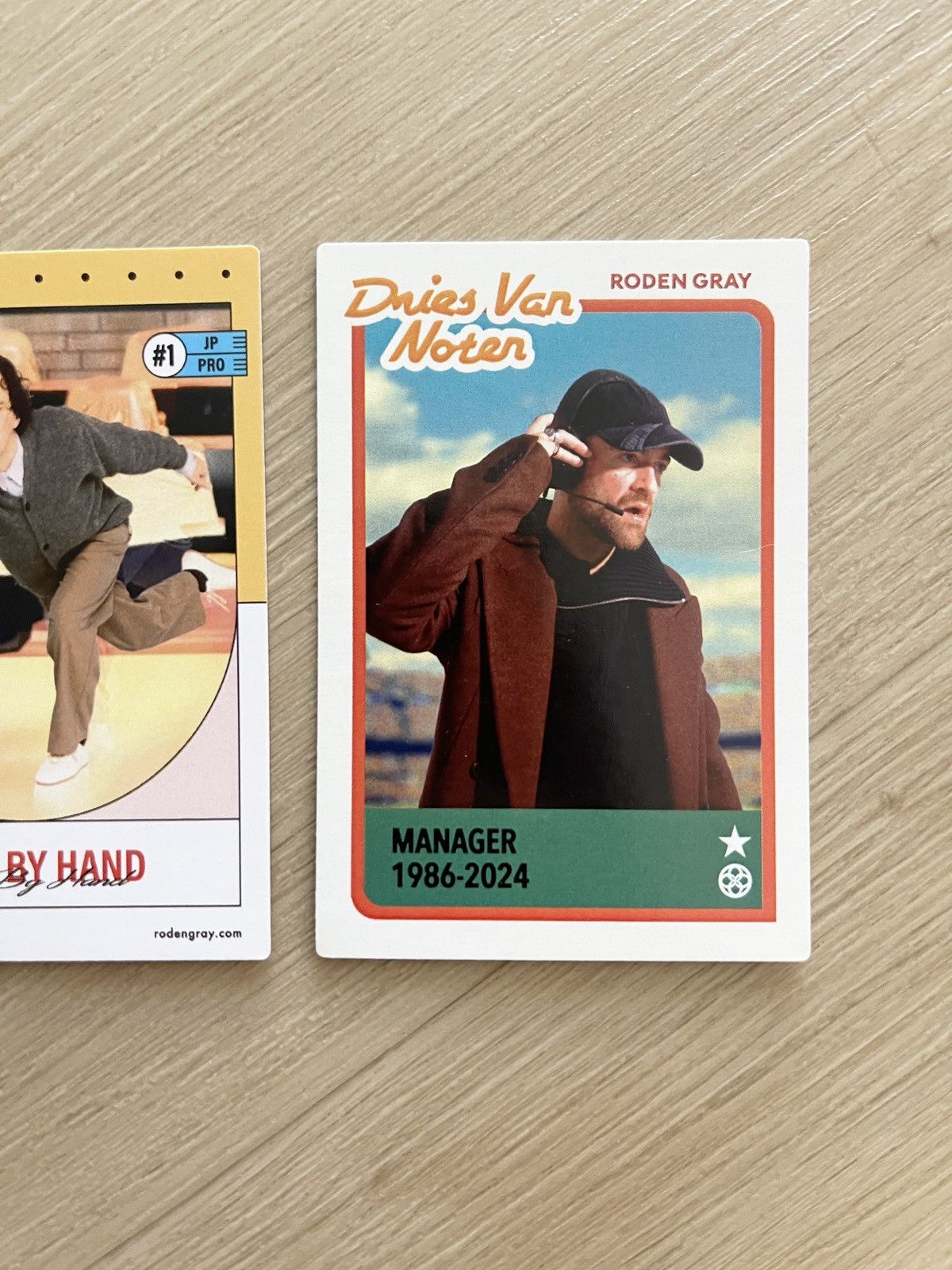 Japanese Brand STEAL! Roden Gray Fashion Designers All Stars Tracking Cards Size ONE SIZE - 2 Thumbnail