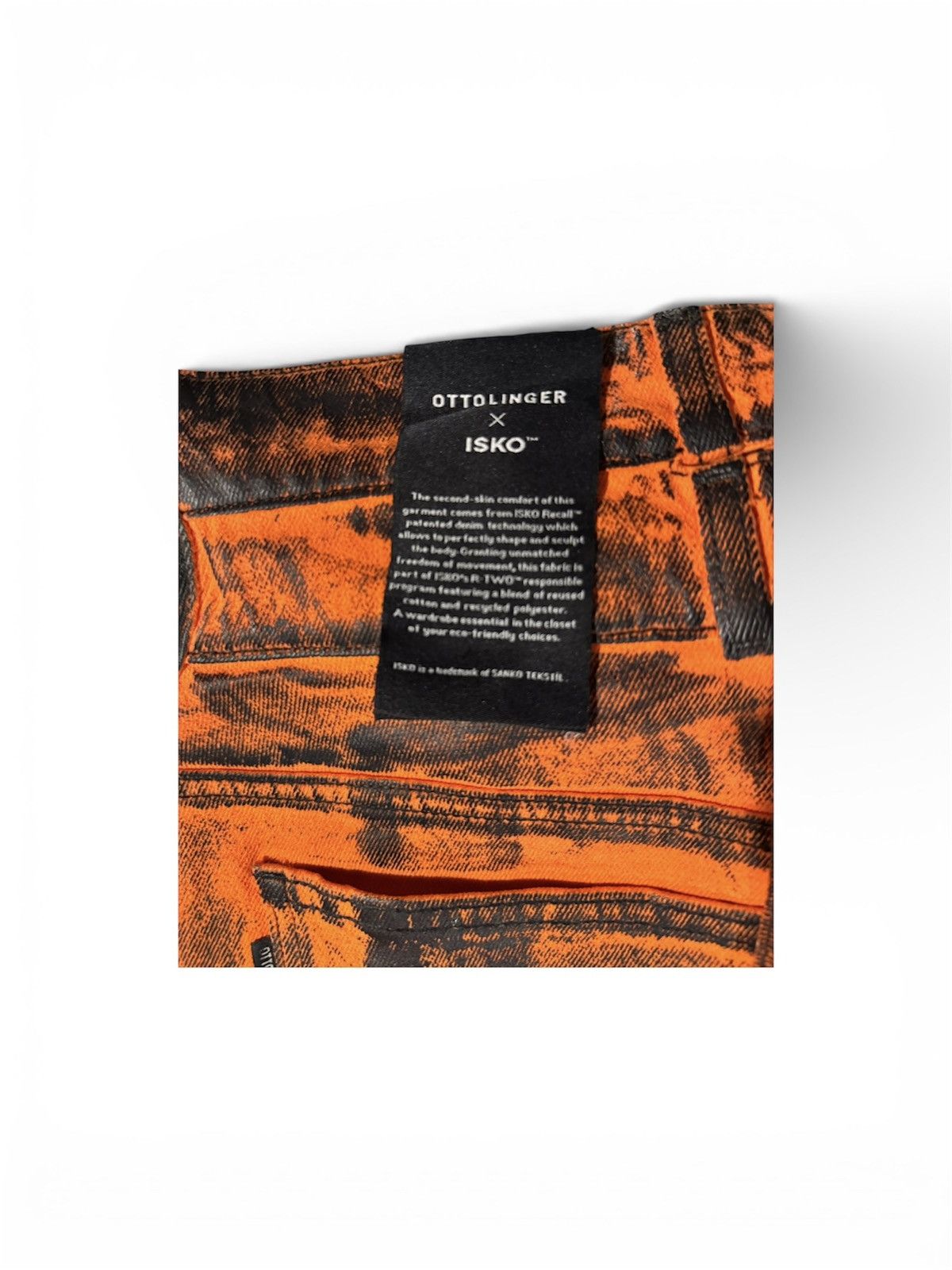 Ottolinger Ottolinger Orange Wrap Pants Size US 32 / EU 48 - 4 Thumbnail