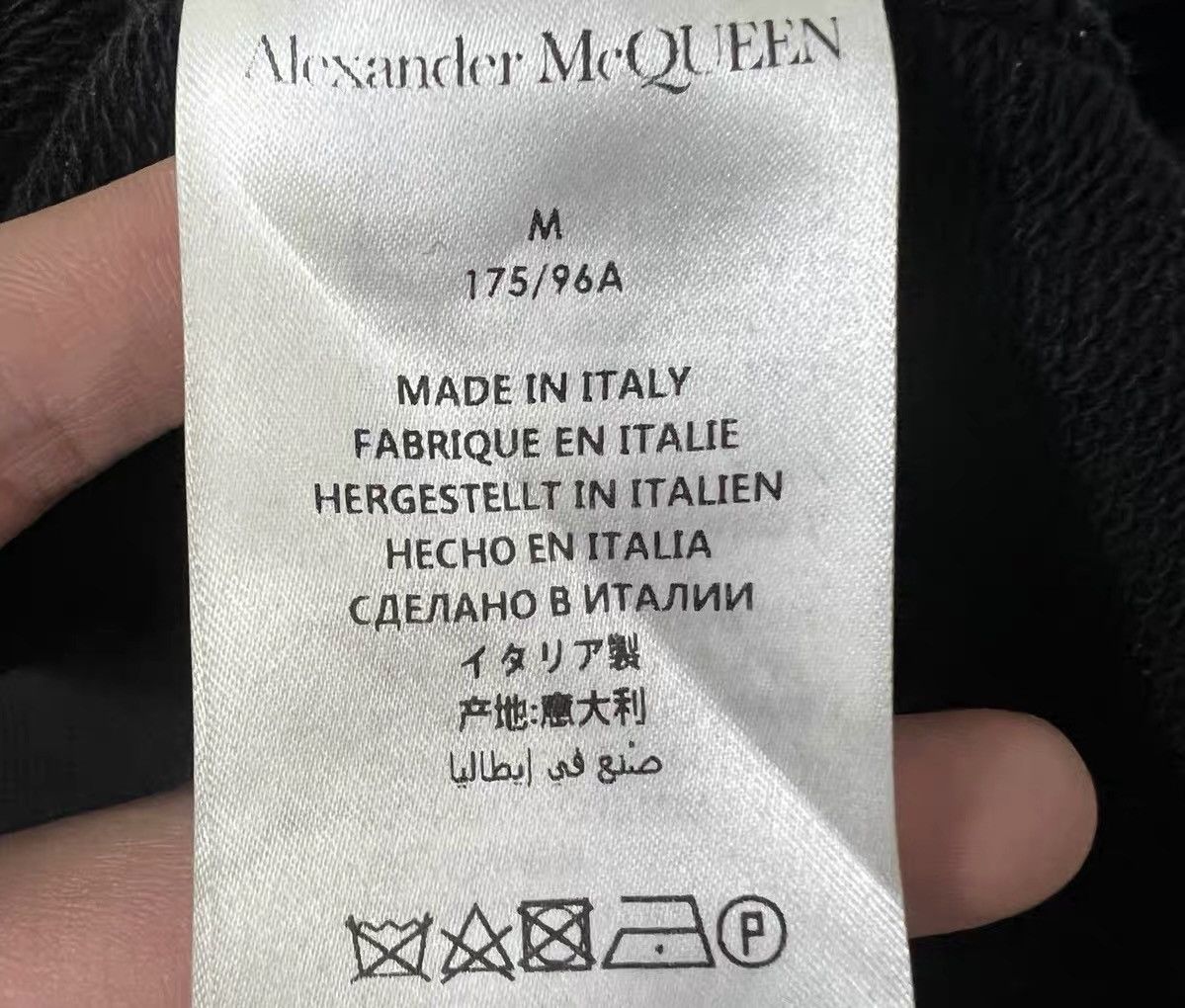 Alexander McQueen Alexander McQueen long sleeve sweatshirt Size US S / EU 44-46 / 1 - 5 Thumbnail
