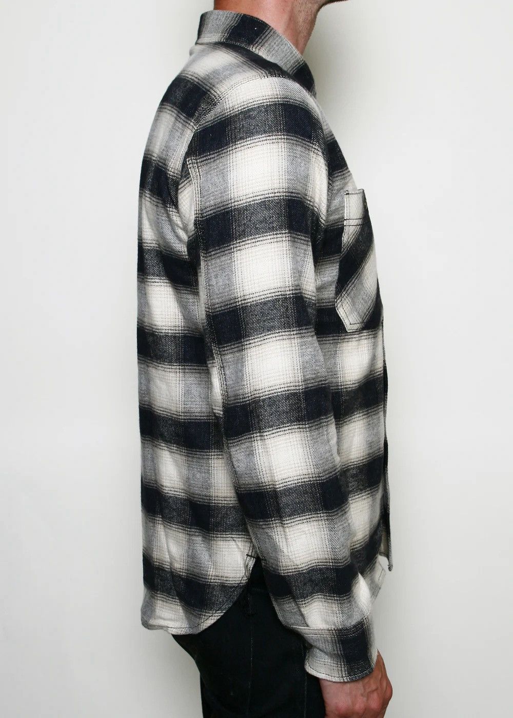 Rogue Territory Rogue Territory - BM Shirt Natural Brushed Plaid Size US L / EU 52-54 / 3 - 6 Thumbnail