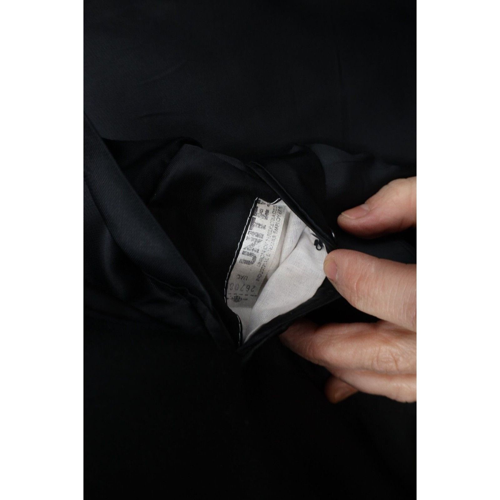 Turnbury × Vintage Vintage 90s Turnbury Wool 2 Piece Tuxedo Suit Wedding Size 50L - 8 Thumbnail