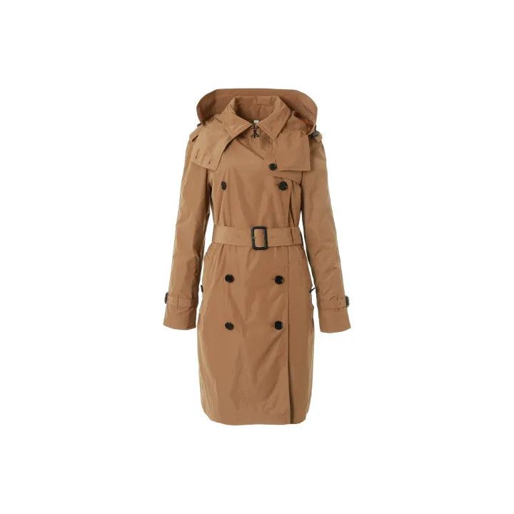 Burberry SS24 Long Sleeve Hooded Trench Coat 0079