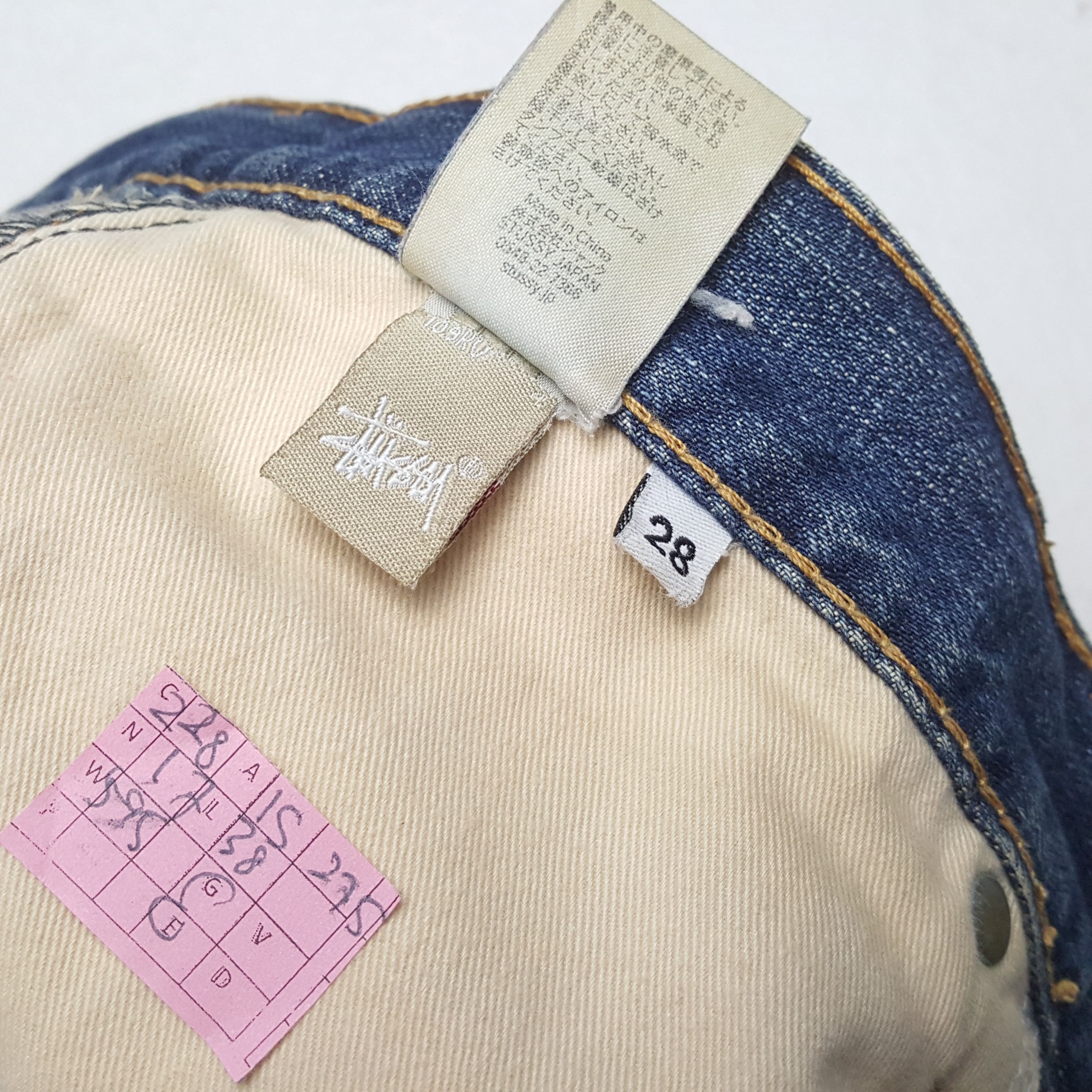 Stussy STUSSY Jeans Streetwear Skateboard Custom Art Fashion Style Size US 30 / EU 46 - 13 Thumbnail