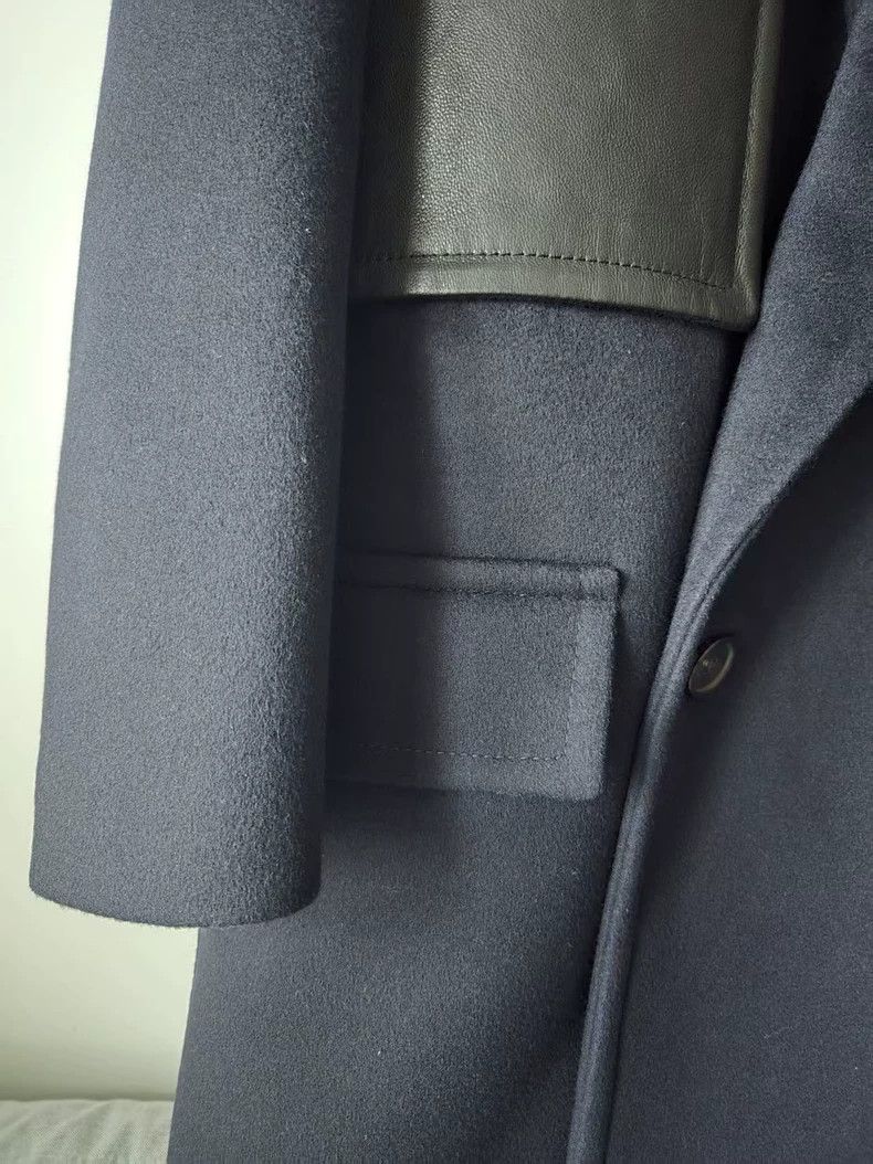 Loewe Loewe Woolen sheepskin men's overcoat Size US S / EU 44-46 / 1 - 3 Thumbnail