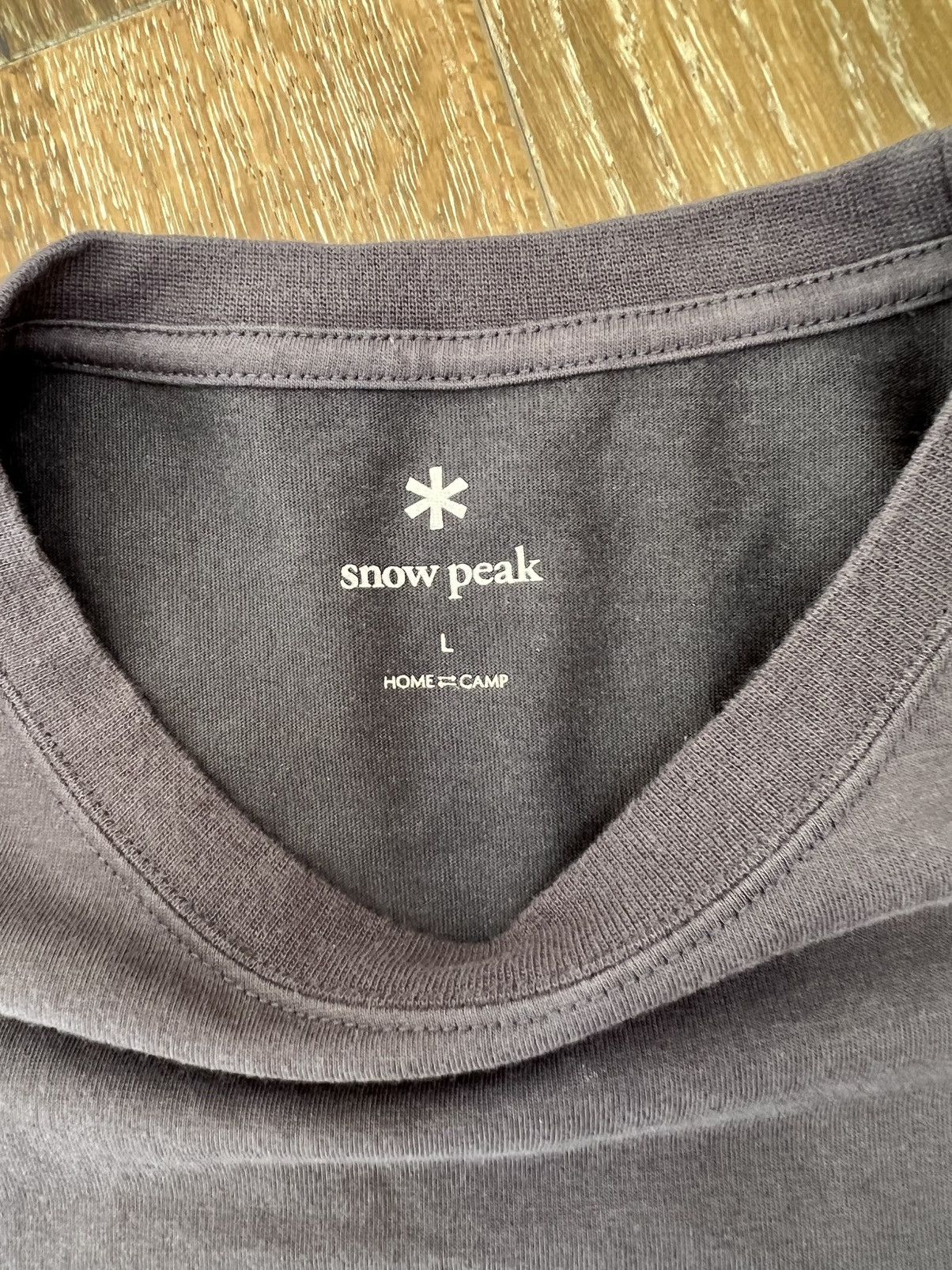 Snow Peak Snow peak logo tee Size US L / EU 52-54 / 3 - 3 Thumbnail