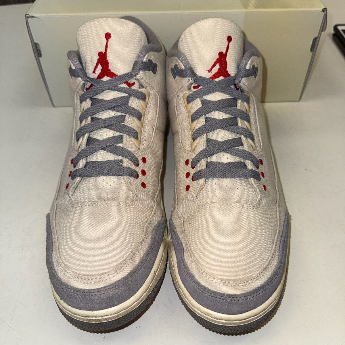 Jordan Brand Size 13 - Nike Air Jordan 3 Retro SE Muslin - DH7139-100 Size US 13 / EU 46 - 4 Thumbnail