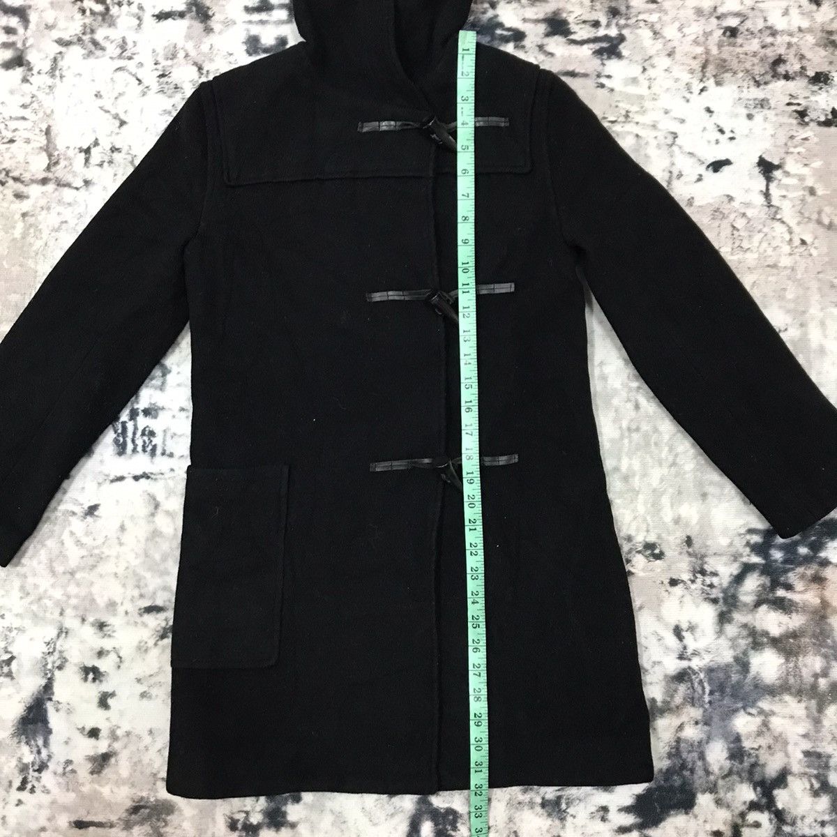 Issey Miyake Vintage IS Sunao Kuwahara 2000 a/w Hooded Duffle Coat Wool Size S / US 4 / IT 40 - 16 Thumbnail