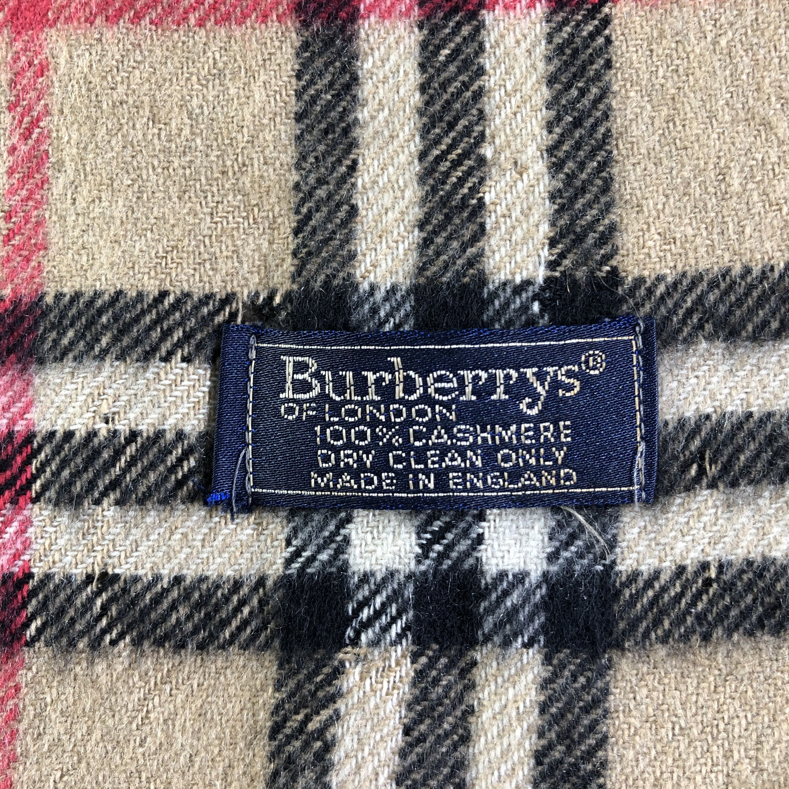 Burberry Burberrys Cashmere Scarf / Muffler / Neckwear Size ONE SIZE - 2 Thumbnail