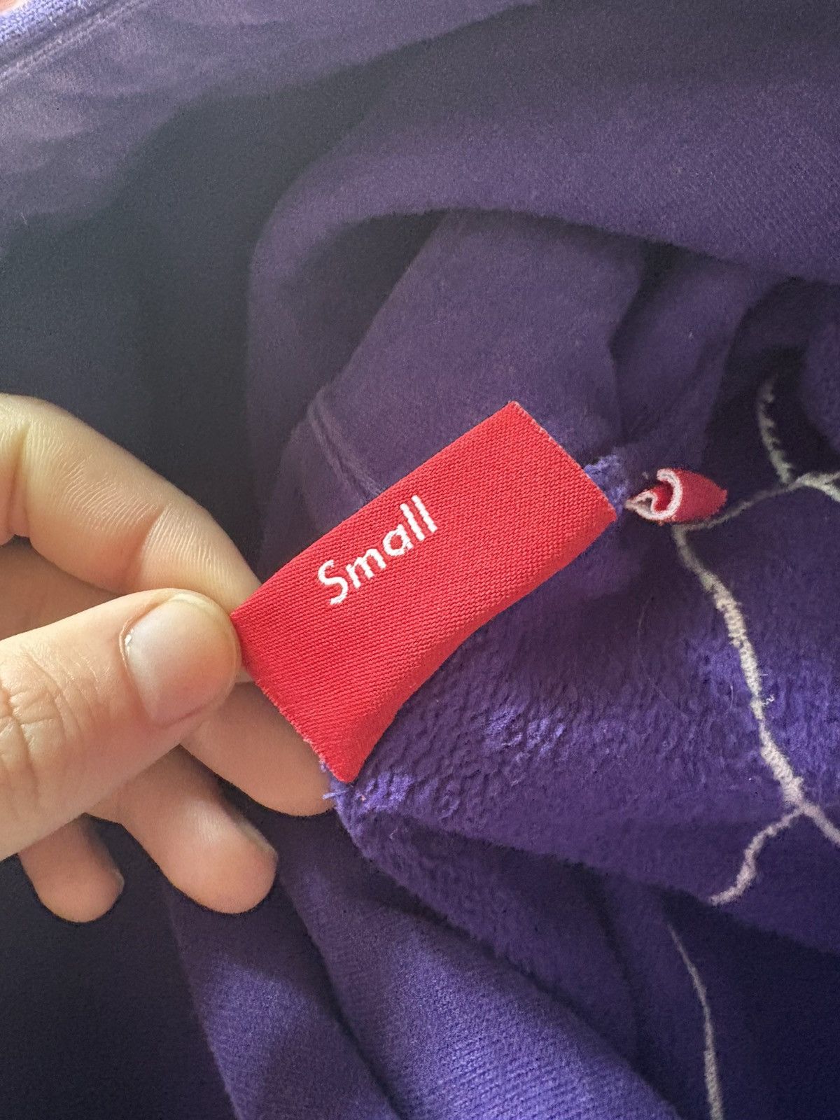 Supreme Supreme Purple Patched Instant High Sweatshirt Size US S / EU 44-46 / 1 - 4 Thumbnail