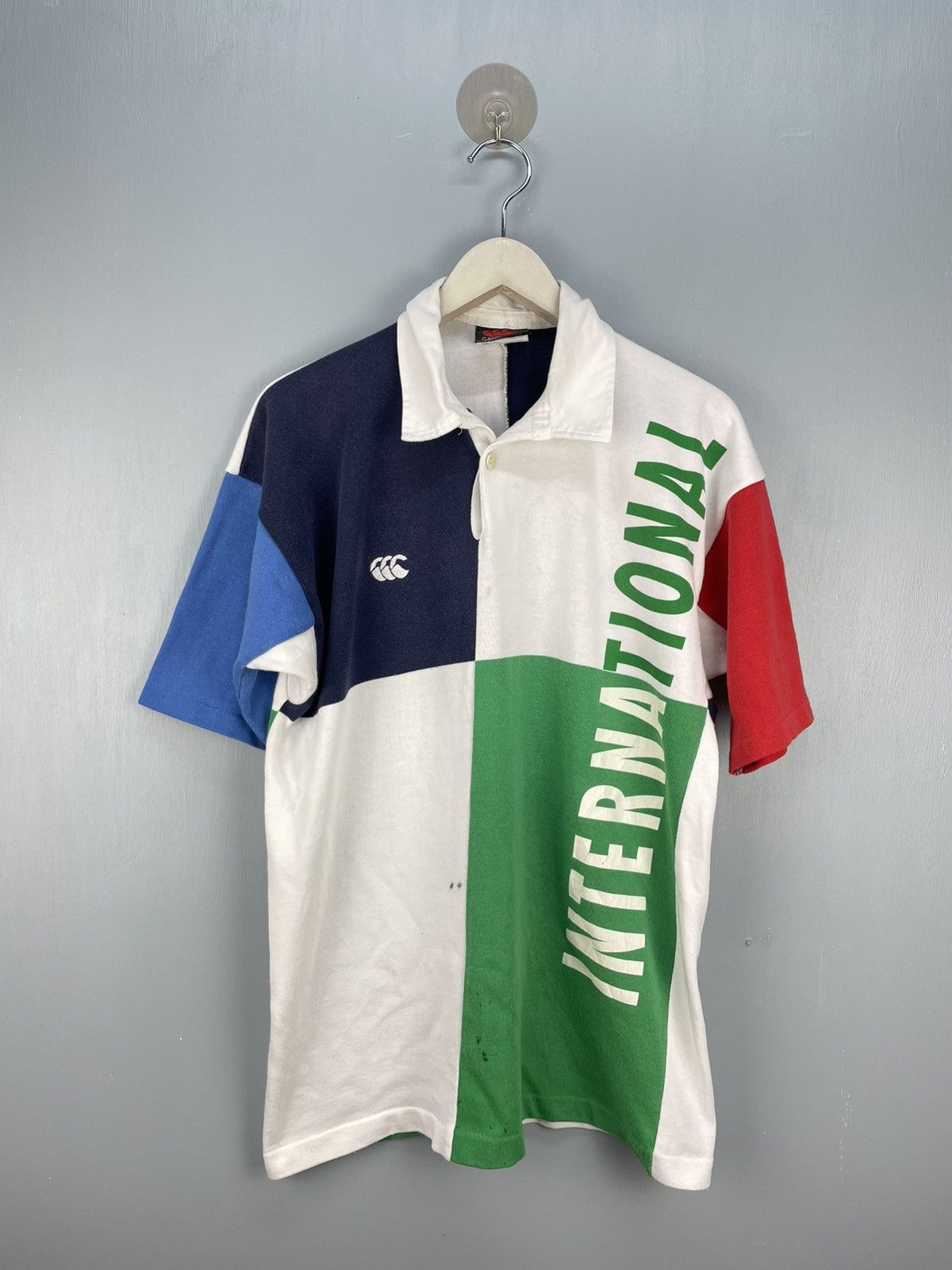 Canterbury of New Zealand Vintage Canterbury International rugby jersey Size US L / EU 52-54 / 3 - 1 Thumbnail