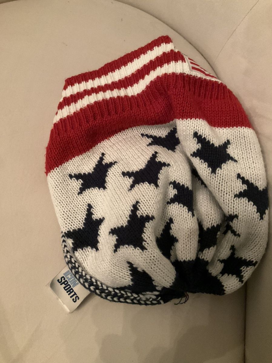 Other × Vintage USA American Flag Beanie Size ONE SIZE - 3 Thumbnail