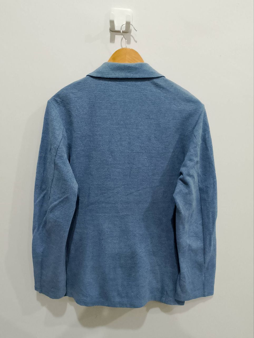 Japanese Brand GREEN LABEL RELAXING Japan Blue Stripe Casual Blazer Size 40R - 2 Thumbnail