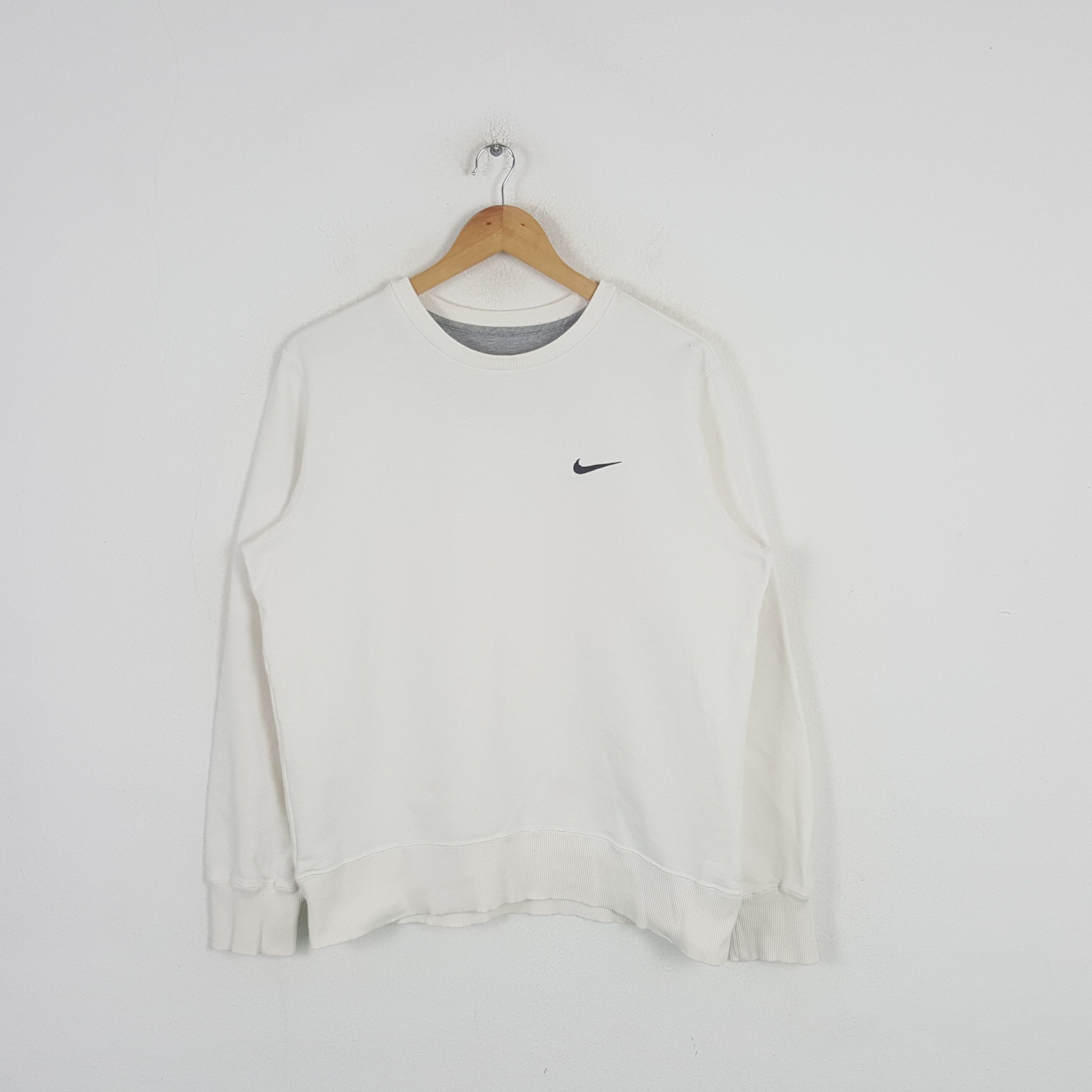 Nike Vintage Nike American Small Swoosh Sweatshirt C290N32 Size US M / EU 48-50 / 2 - 1 Thumbnail