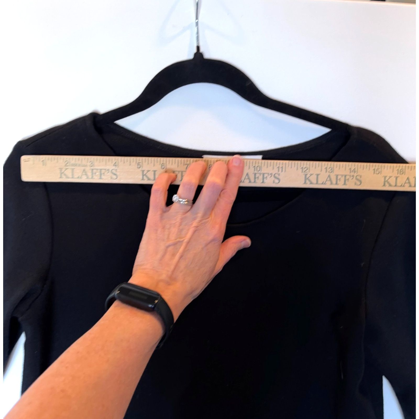 Other Vintage 1994 Jill Stuart Sample Black Ponte Knit Sweater Size S / US 4 / IT 40 - 8 Thumbnail