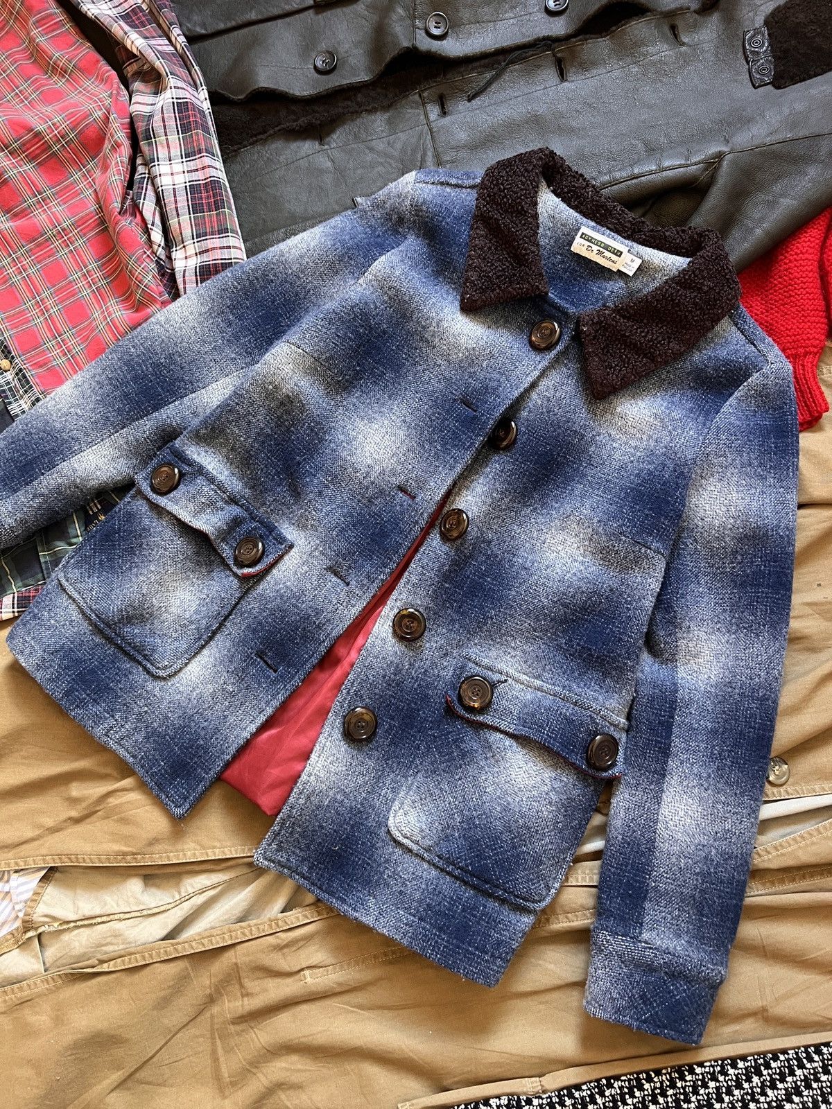 Dr. Martens Agyness Deyn For Dr.Martens Wool Jacket M Size M / US 6-8 / IT 42-44 - 4 Thumbnail