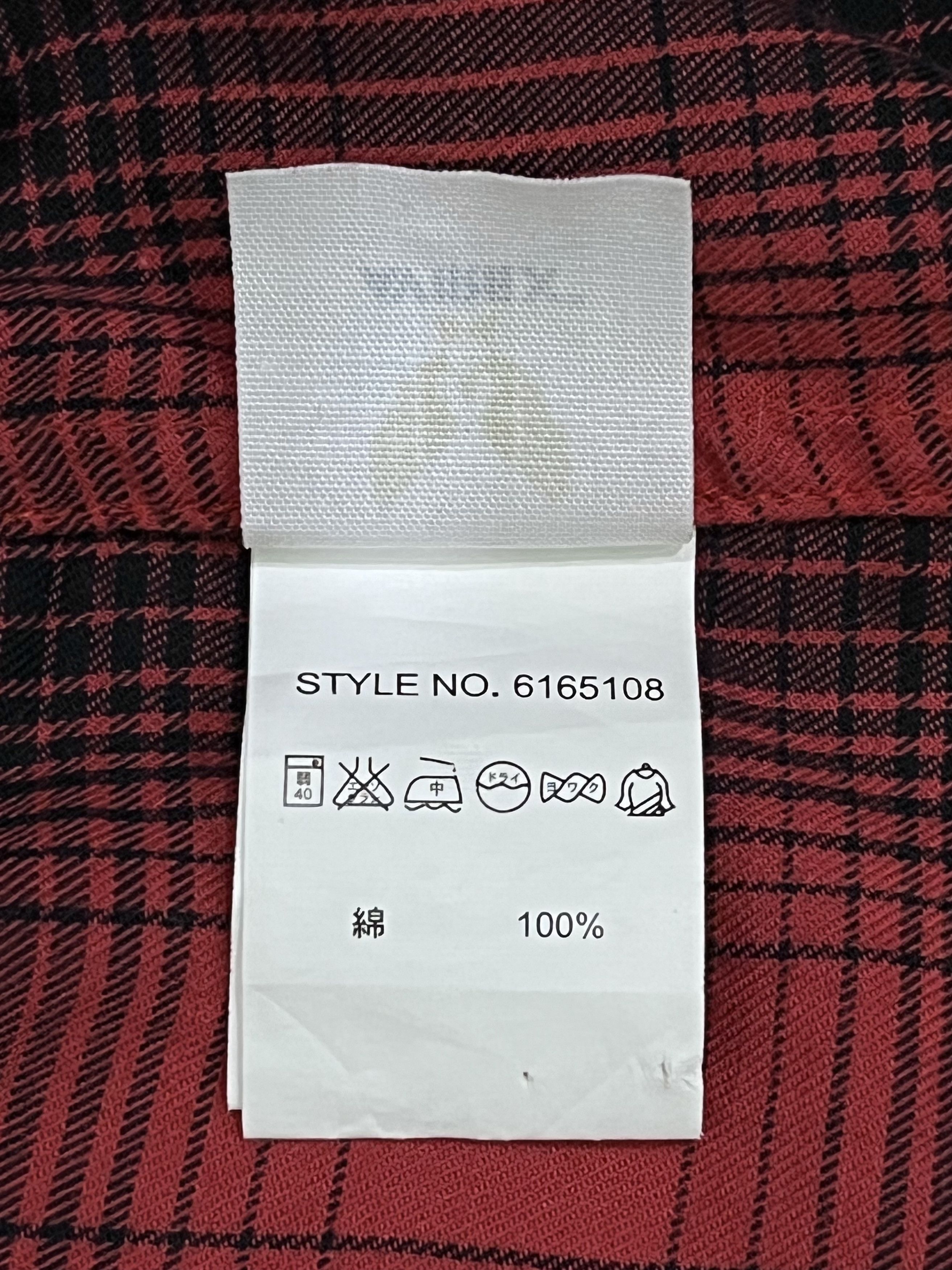 Avirex AVIREX SKYKINGS Big Embroidery Shadow Plaid Thin Cotton Size US M / EU 48-50 / 2 - 13 Thumbnail