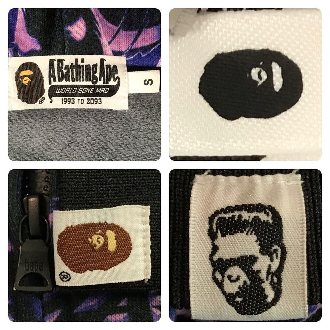 Bape BAPE APE HEAD GRAFFITI SHARK FULL ZIP HOODIE a bathing ape Size US S / EU 44-46 / 1 - 7 Thumbnail