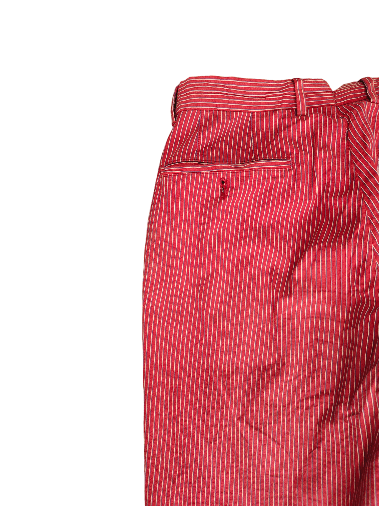 Incotex Incotex Pin Striped Red Trouser Pants Size US 28 / EU 44 - 13 Thumbnail