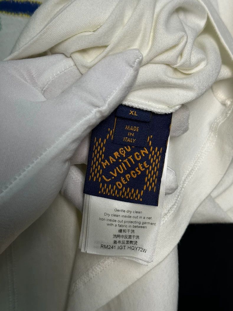 Louis Vuitton Louis Vuitton SS 24 Letter Tower Knit Short Sleeve Size US XL / EU 56 / 4 - 4 Thumbnail