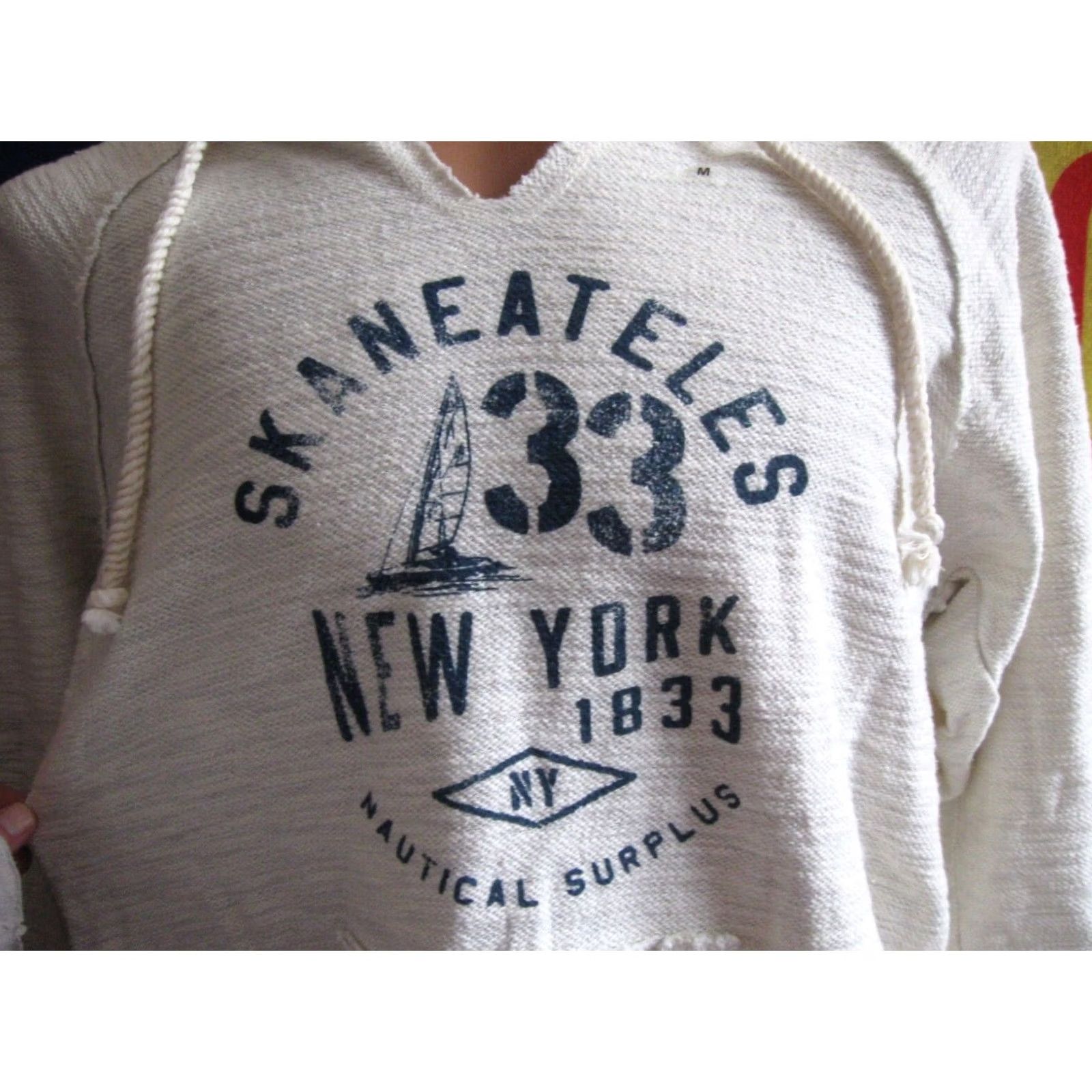 Nautica MV SPORT Hoodie Sweatshirt Men's MED NEW SKANEATELES New York Nautical Surplus Size US M / EU 48-50 / 2 - 2 Thumbnail