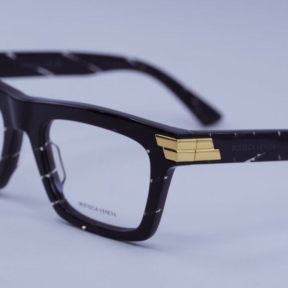 Bottega Veneta Bottega Veneta BV1059O 003 Eyeglasses Burgundy 51mm Frame Size ONE SIZE - 2 Thumbnail