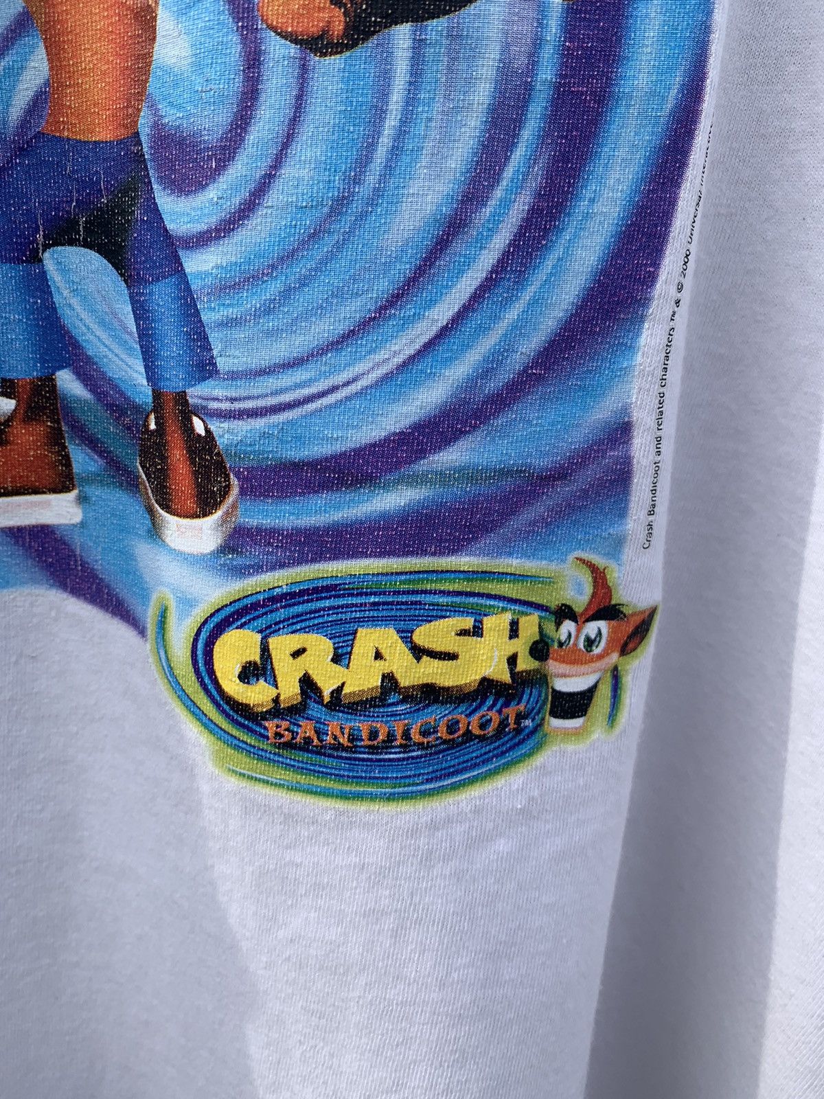 Playstation × Universal Studios × Vintage Vintage Crash Bandicoot Official T-shirt Size US M / EU 48-50 / 2 - 6 Thumbnail
