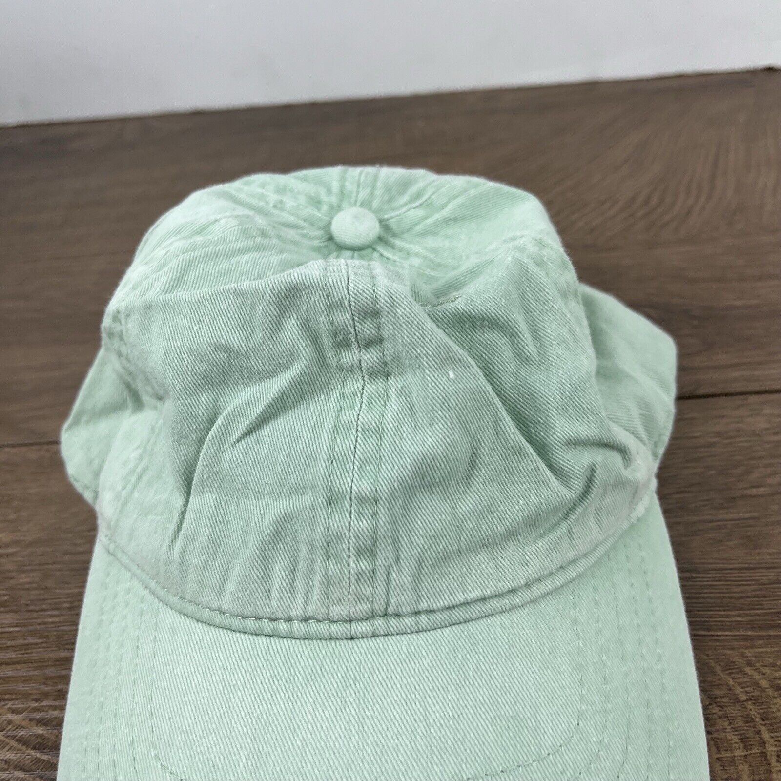 Other Plain Teal Blue Hat Blue Cap Adjustable Blue Adult Size Hat Size ONE SIZE - 7 Thumbnail