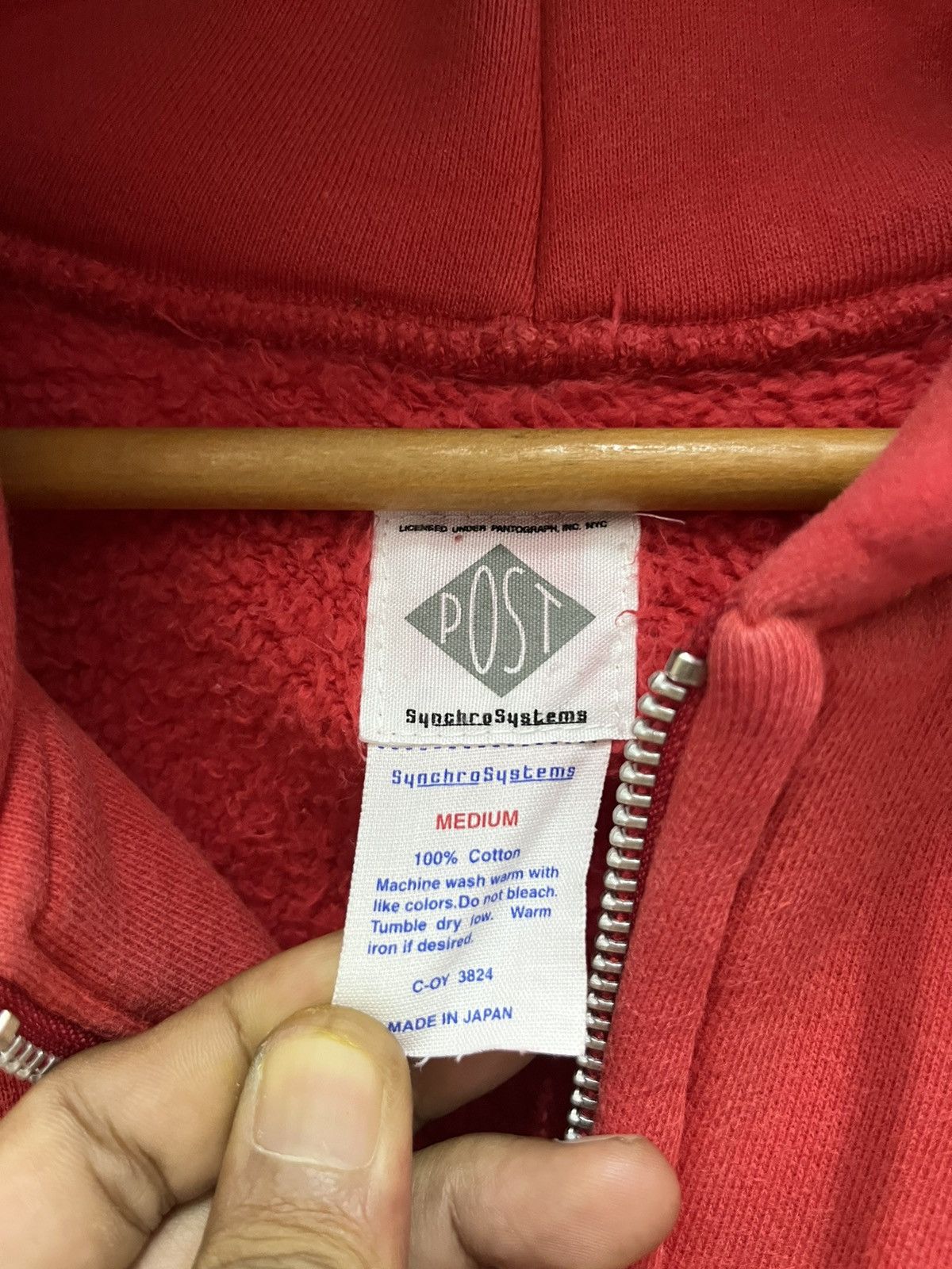 Post Overalls Post Overalls Heavy Zipper Hoodie M Size US M / EU 48-50 / 2 - 8 Thumbnail