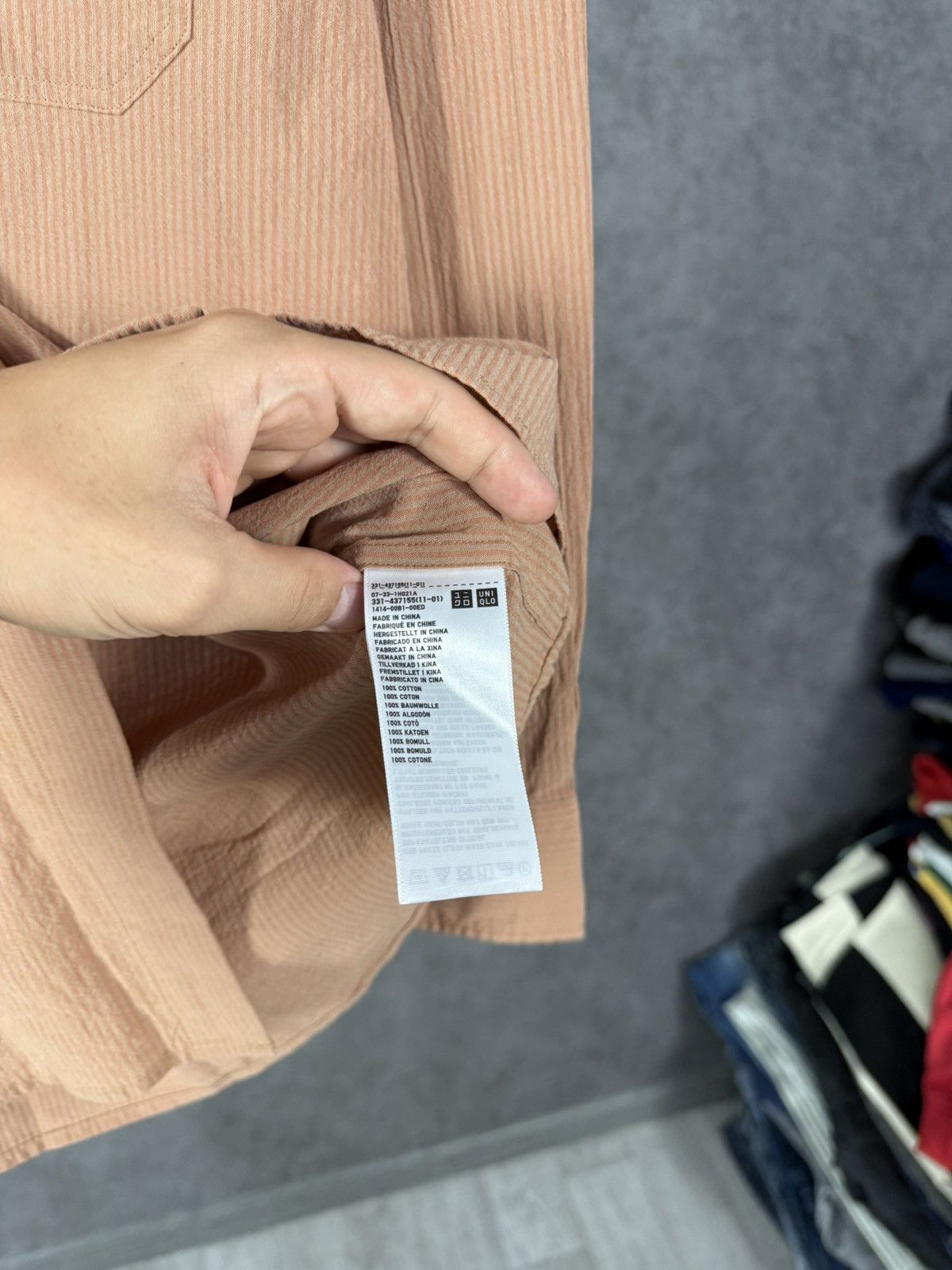 Lemaire × Uniqlo Lemaire x Uniqlo designer striped shirt Size US S / EU 44-46 / 1 - 5 Thumbnail