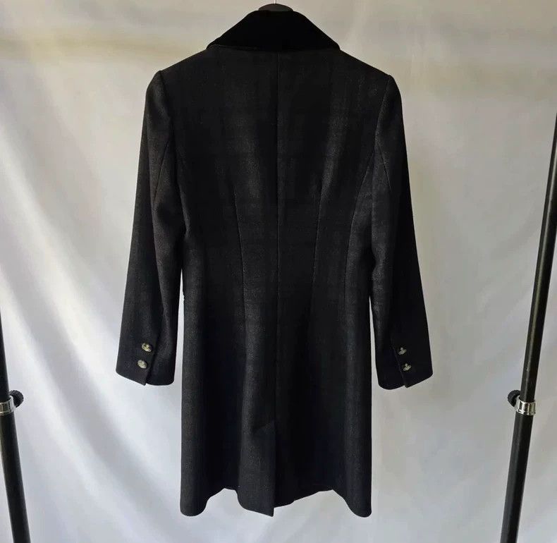 Vivienne Westwood Vivienne Westwood Black checkered wool coat Size M / US 6-8 / IT 42-44 - 5 Thumbnail