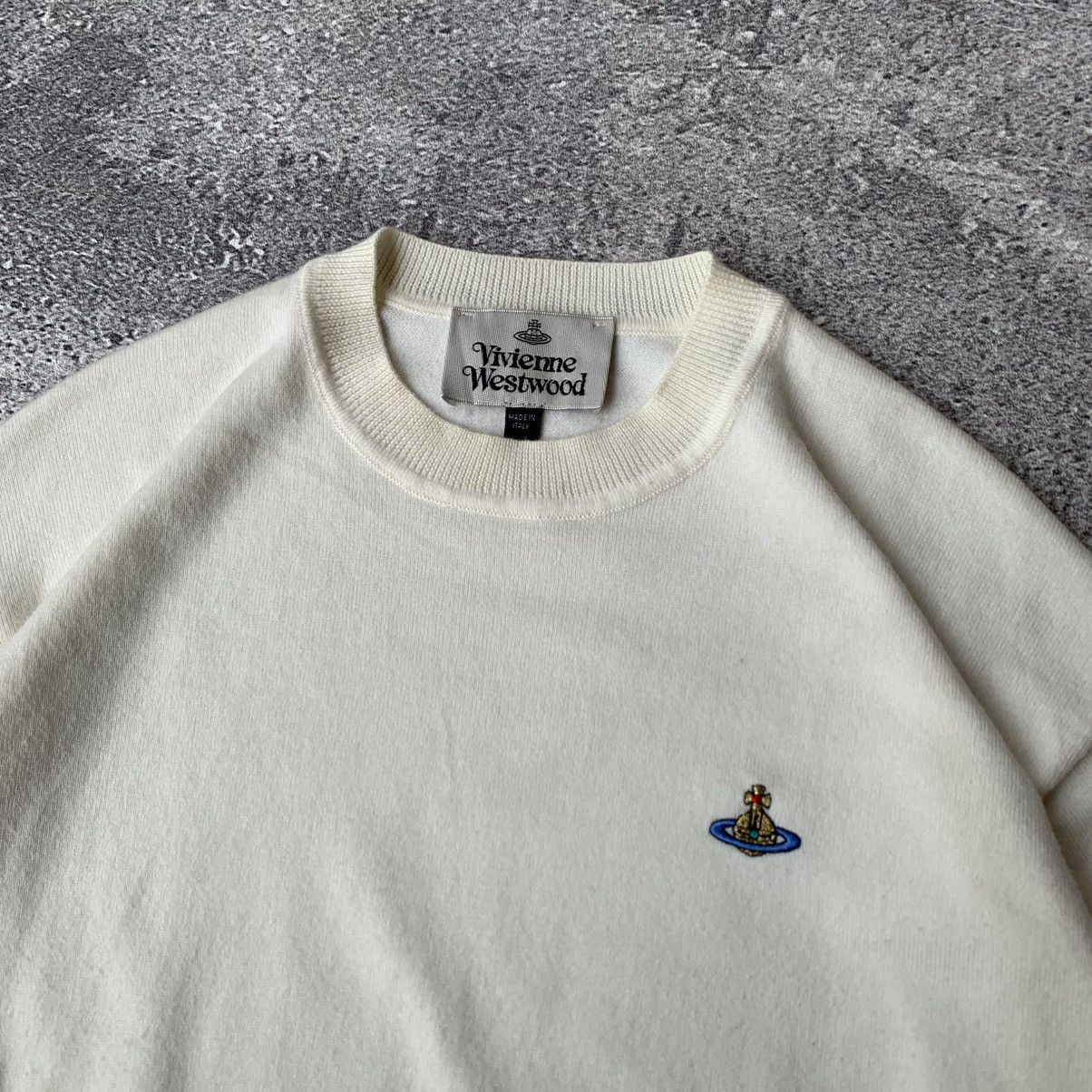 Vivienne Westwood Vivienne Westwood Knitwear Longsleve Broken White Size US S / EU 44-46 / 1 - 5 Thumbnail