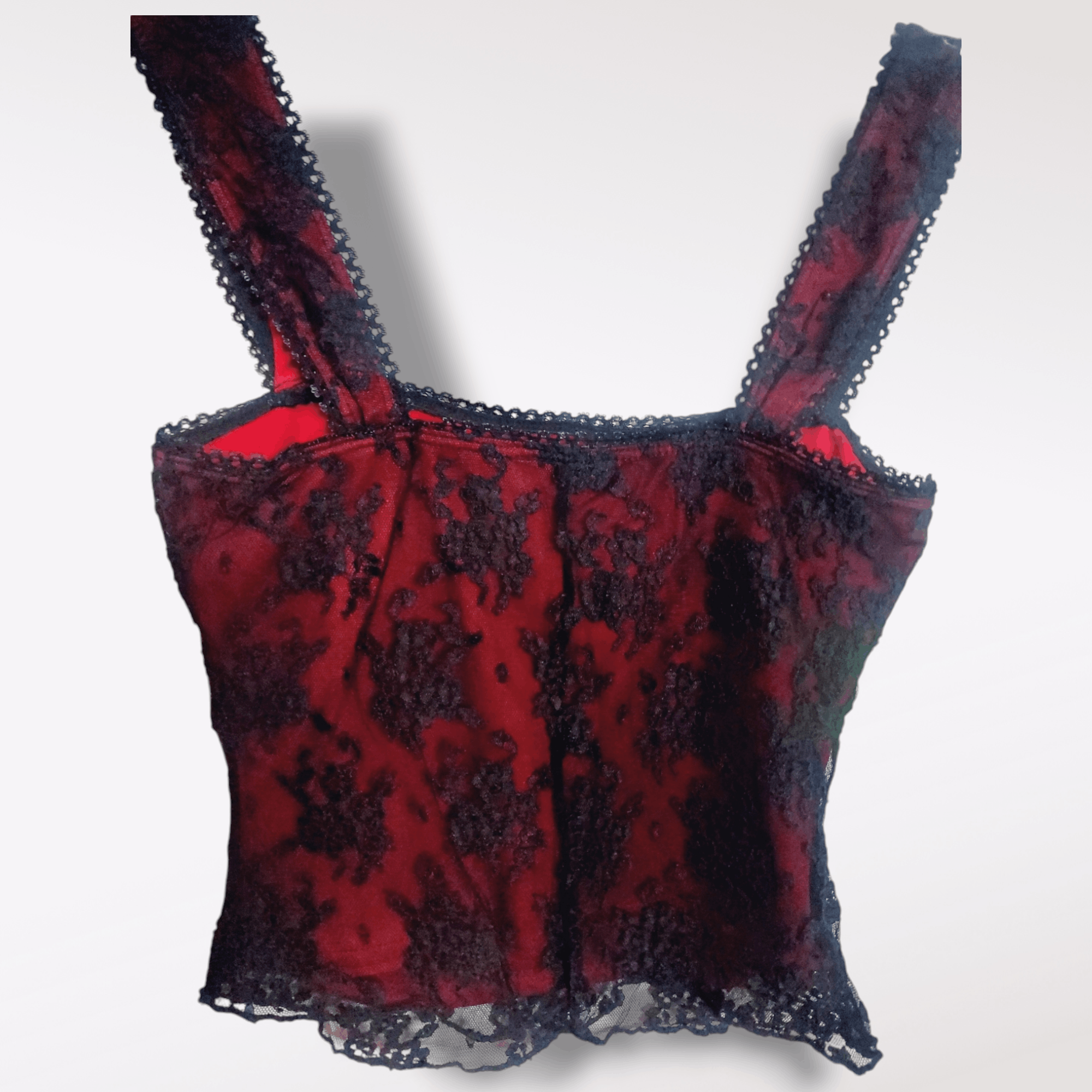 Vintage Corset-Like Bustier Vintage Top | Hot Topic | Size M / US 6-8 / IT 42-44 - 3 Thumbnail