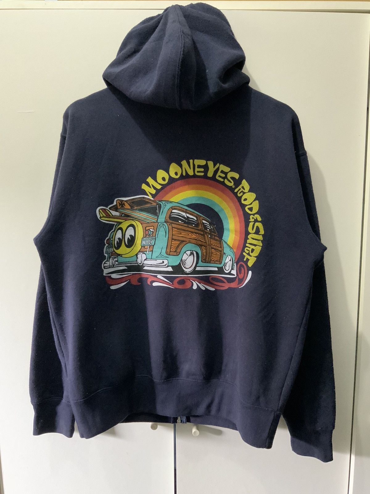 Japanese Brand Mooneyes Rod & Surf Streetwear Hoodie Size US M / EU 48-50 / 2 - 9 Thumbnail