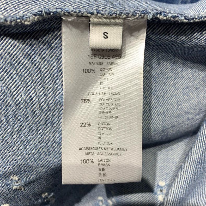 Givenchy Givenchy Classic Distressed Denim Jacket 2506-Nextarrow Size US S / EU 44-46 / 1 - 6 Thumbnail