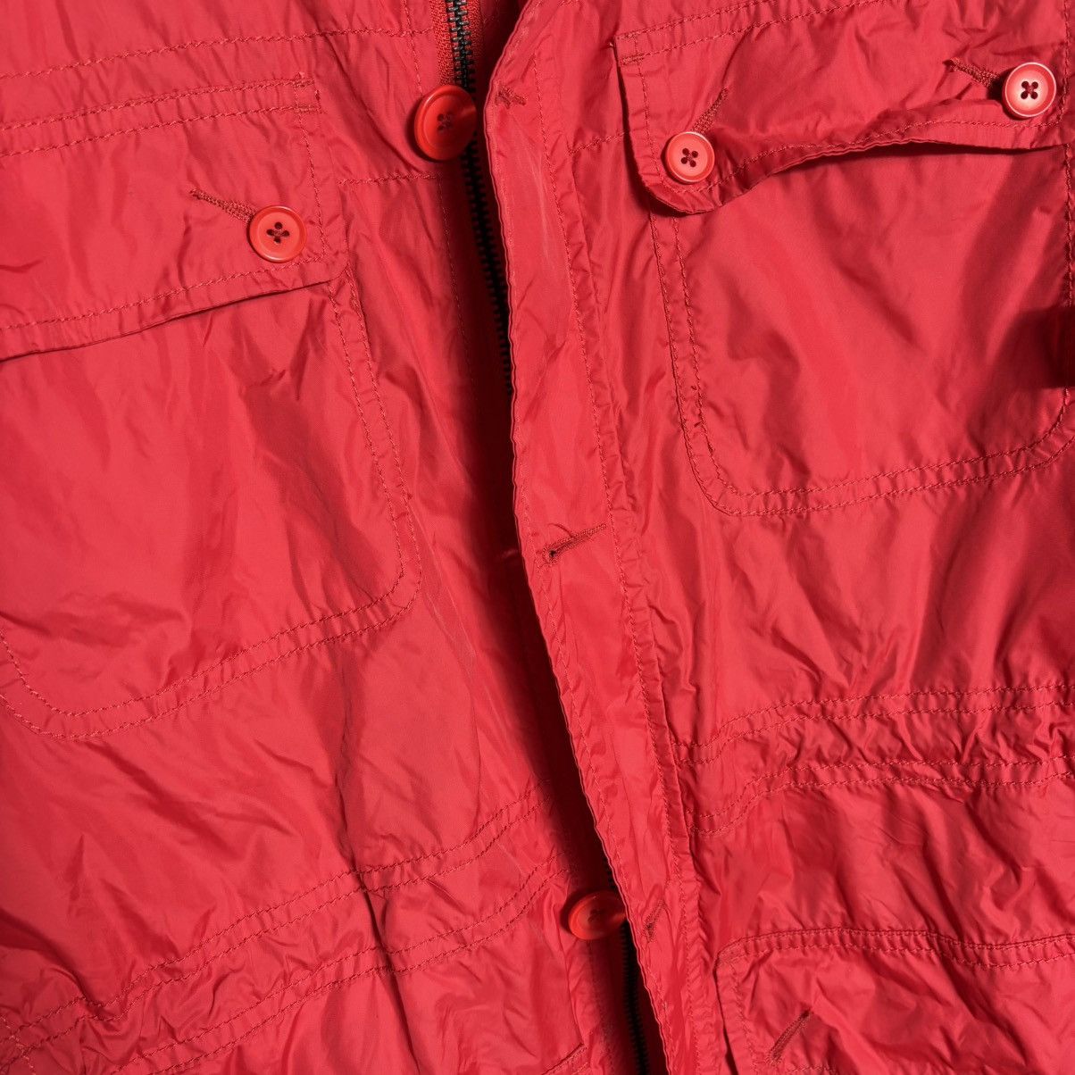 Stussy Vintage 90s Stussy Pocket Hoodie Jacket Parka Size US M / EU 48-50 / 2 - 10 Thumbnail