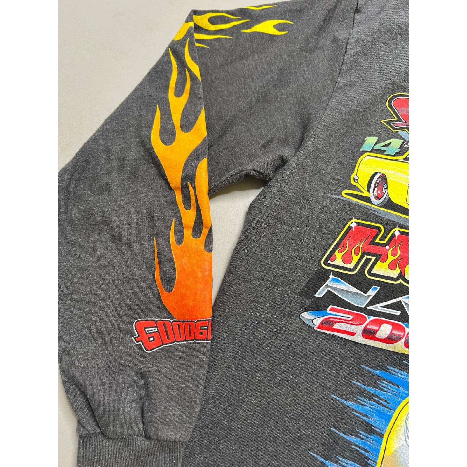 Hanes Streetwear Vintage Hot Rods Custom Flame Fire Long Sz Small Size US S / EU 44-46 / 1 - 9 Thumbnail