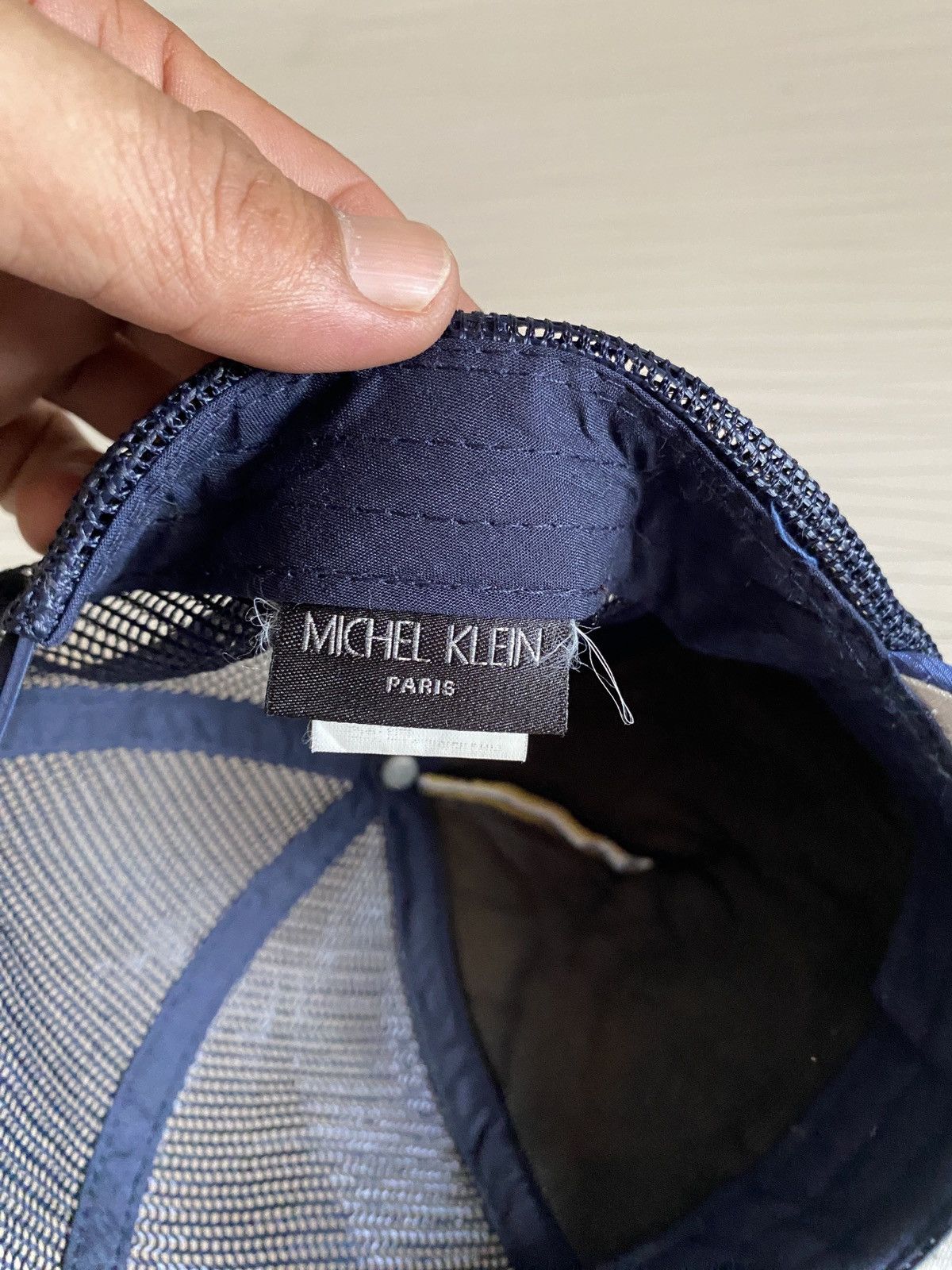 Other Vintage Michel Klein Trucker Hat Size ONE SIZE - 10 Thumbnail