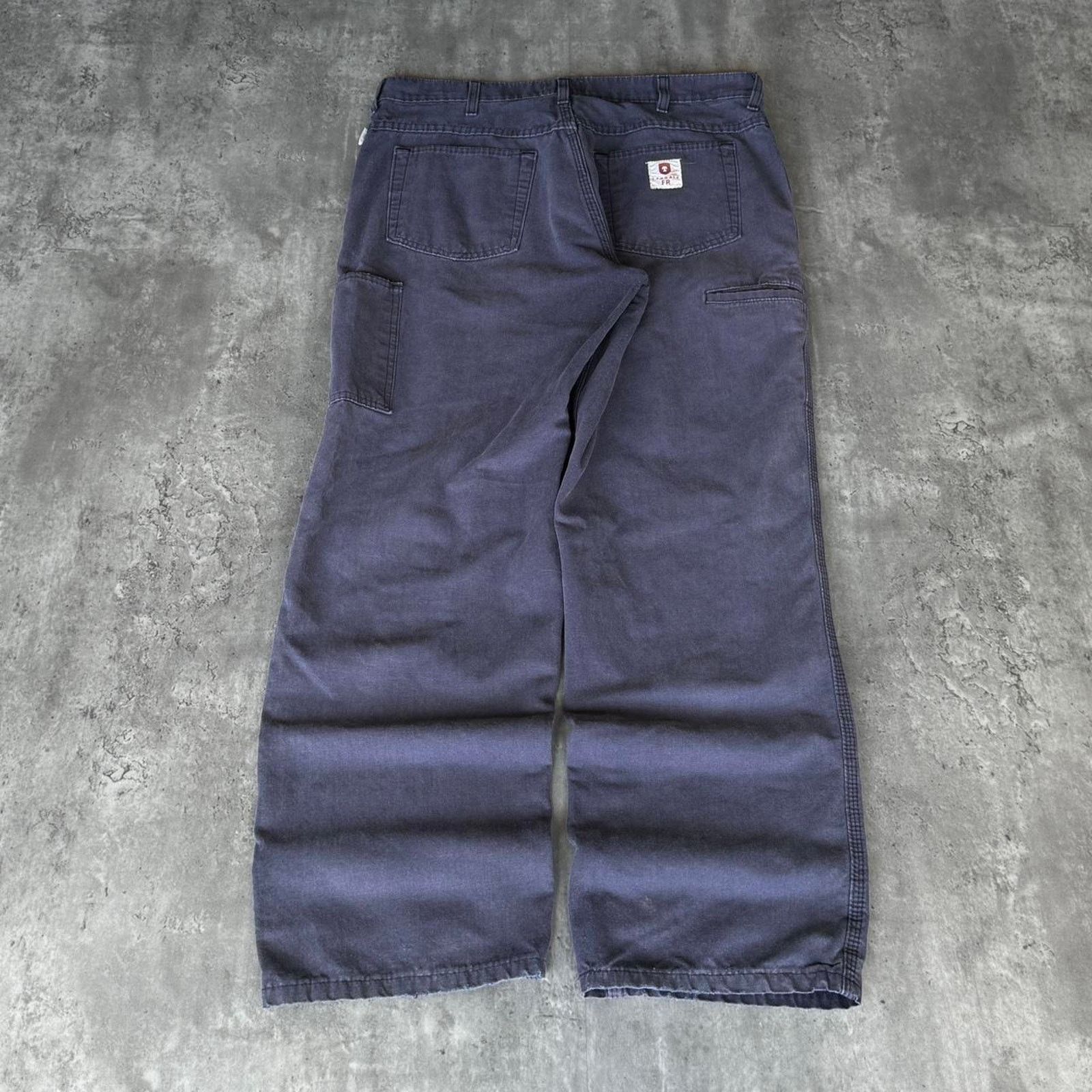Carhartt × Vintage Vintage Y2K Carhartt Style Faded Made In USA Carpenter Pants Size US 36 / EU 52 - 1 Thumbnail