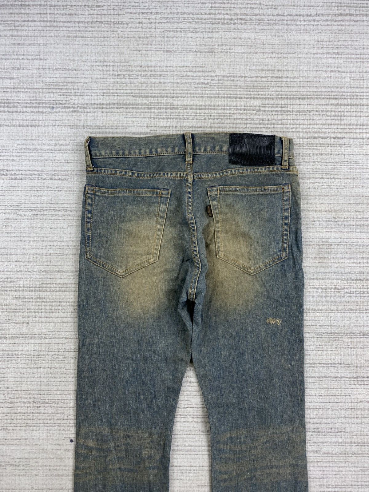 GOA Vintage GOA Distressed Denim Punk Jeans Size US 29 - 8 Thumbnail