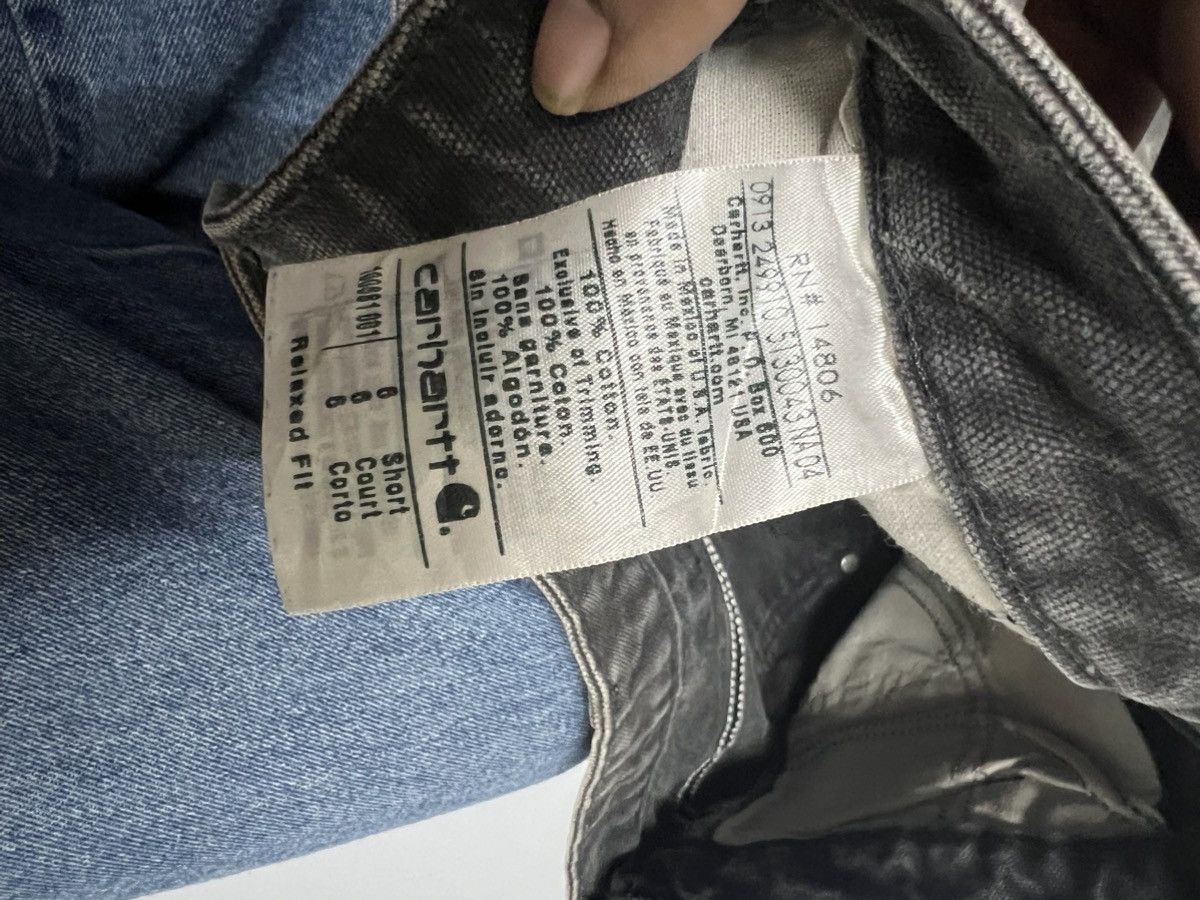 Carhartt Rare vintage carhartt charcoal black double knee Size US 30 / EU 46 - 4 Thumbnail