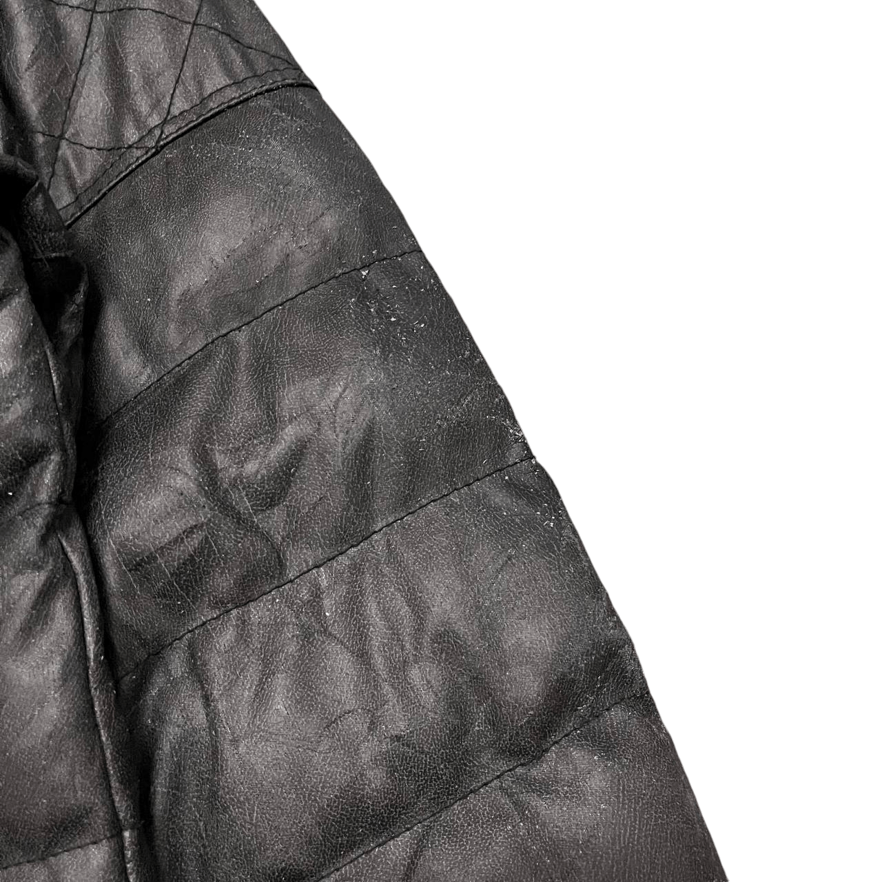 Japanese Brand Vintage Create Barefoot Fur Puffer Synthetic LeatherJacket Size US L / EU 52-54 / 3 - 5 Thumbnail